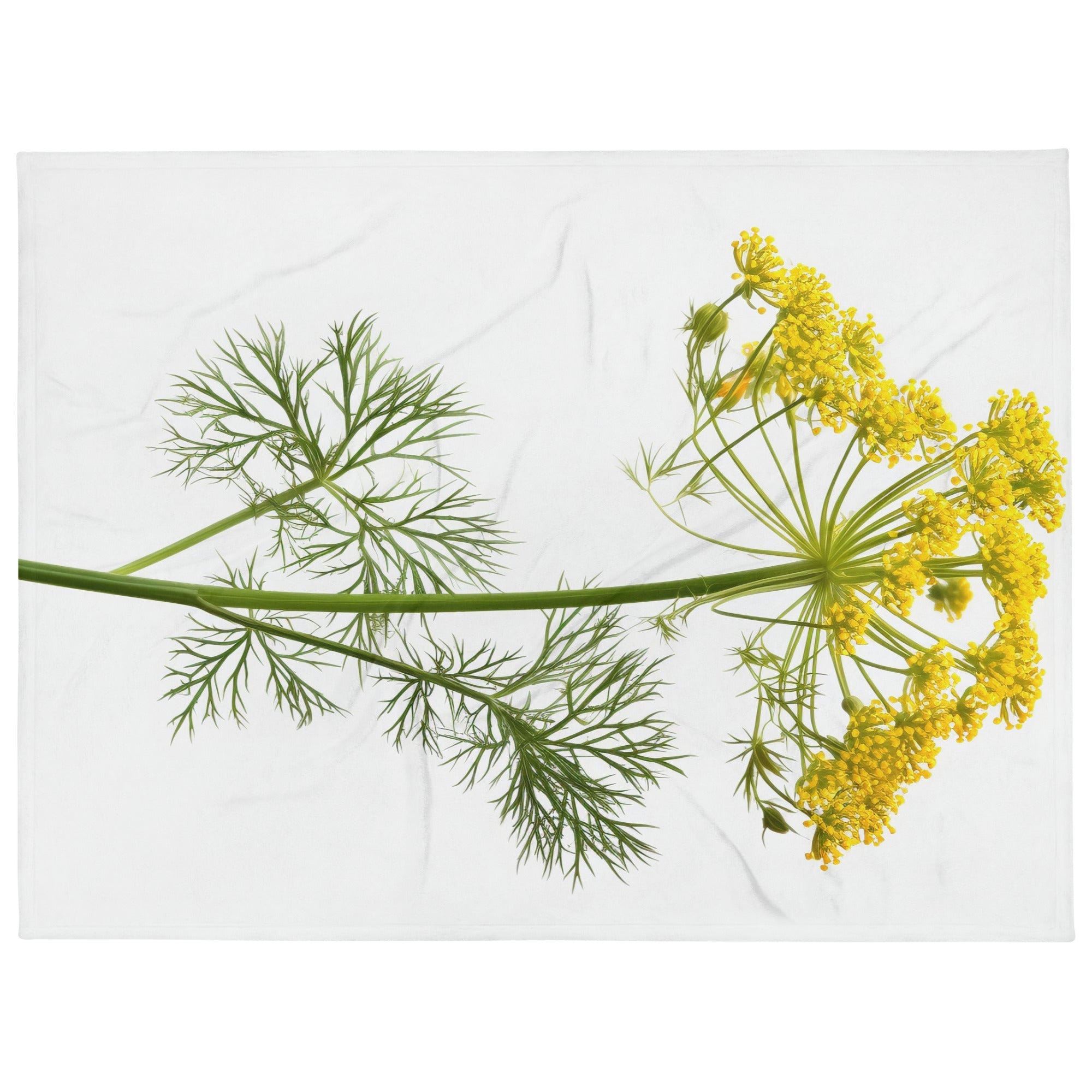 Dill Flower Blanket by Visual Verse - Image 1