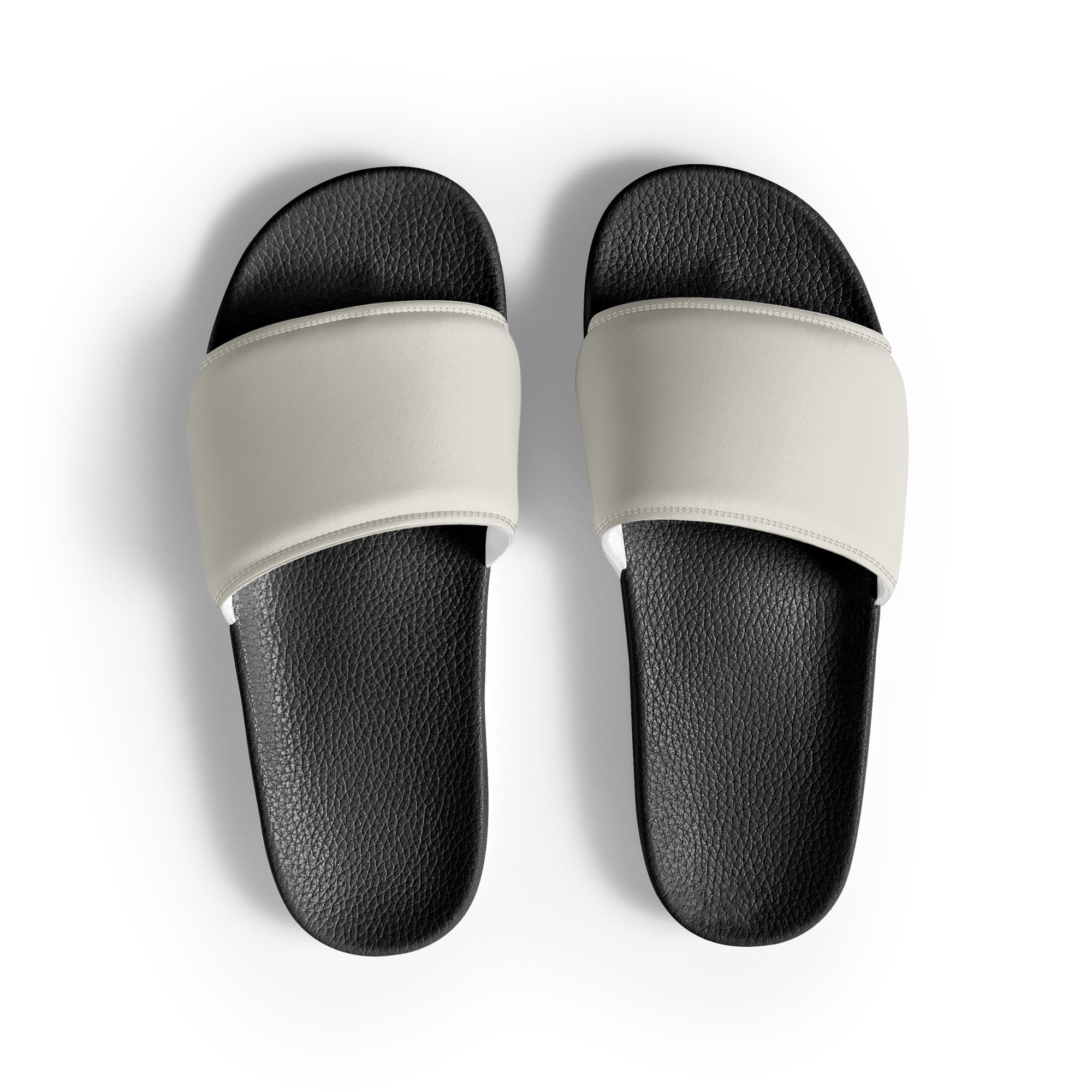 Double Barely There Color Men's Slides by Visual Verse - Image 1