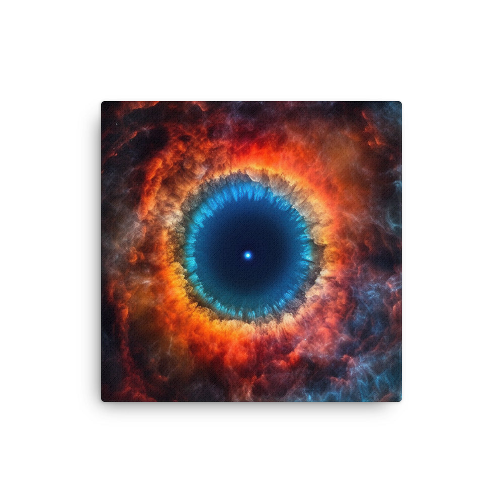 Double Helix Nebula Stargazing Canvas Art by Visual Verse - Image 1