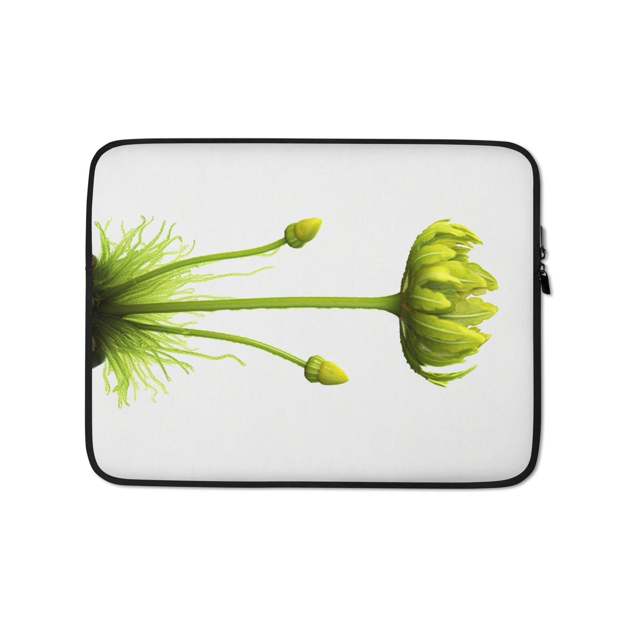 Duckweed Flower Laptop Sleeve by Visual Verse - Image 2