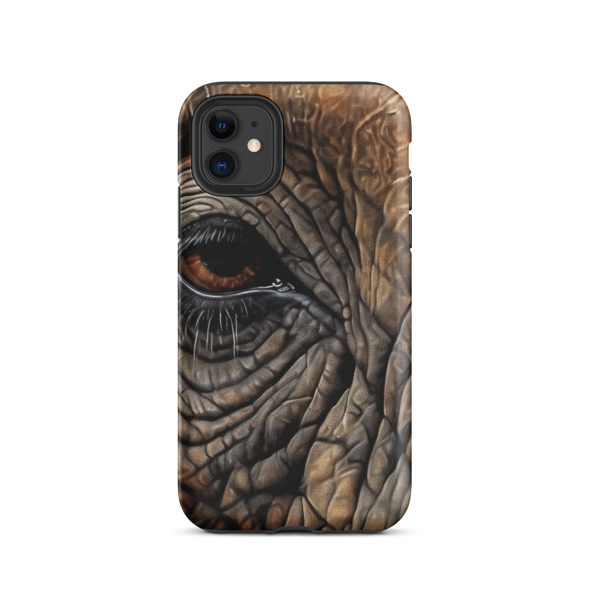 Elephant Wrinkles iPhone Case by Visual Verse - Image 2