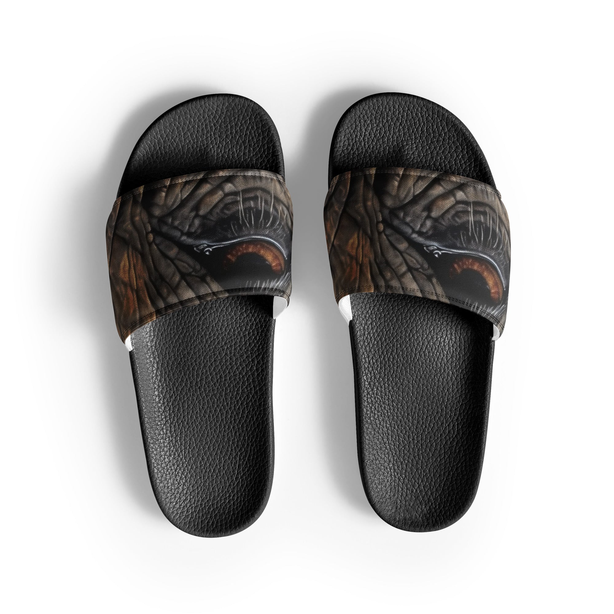 Elephant Wrinkles Men's Slides by Visual Verse - Image 1