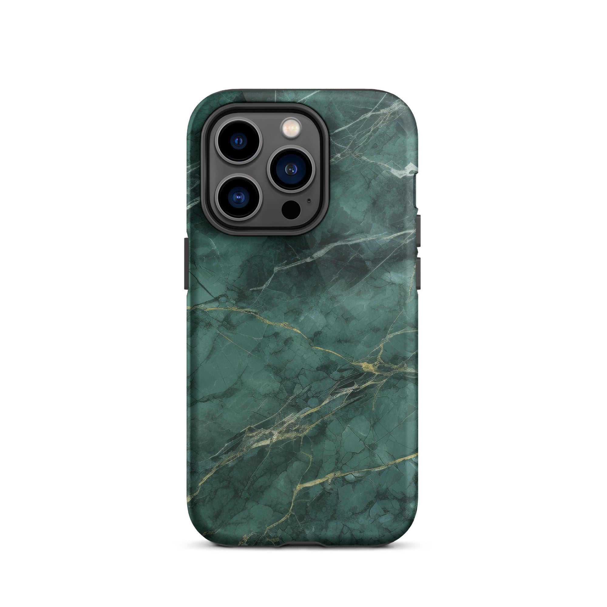 Emarld Green Granite iPhone Case by Visual Verse - Image 27