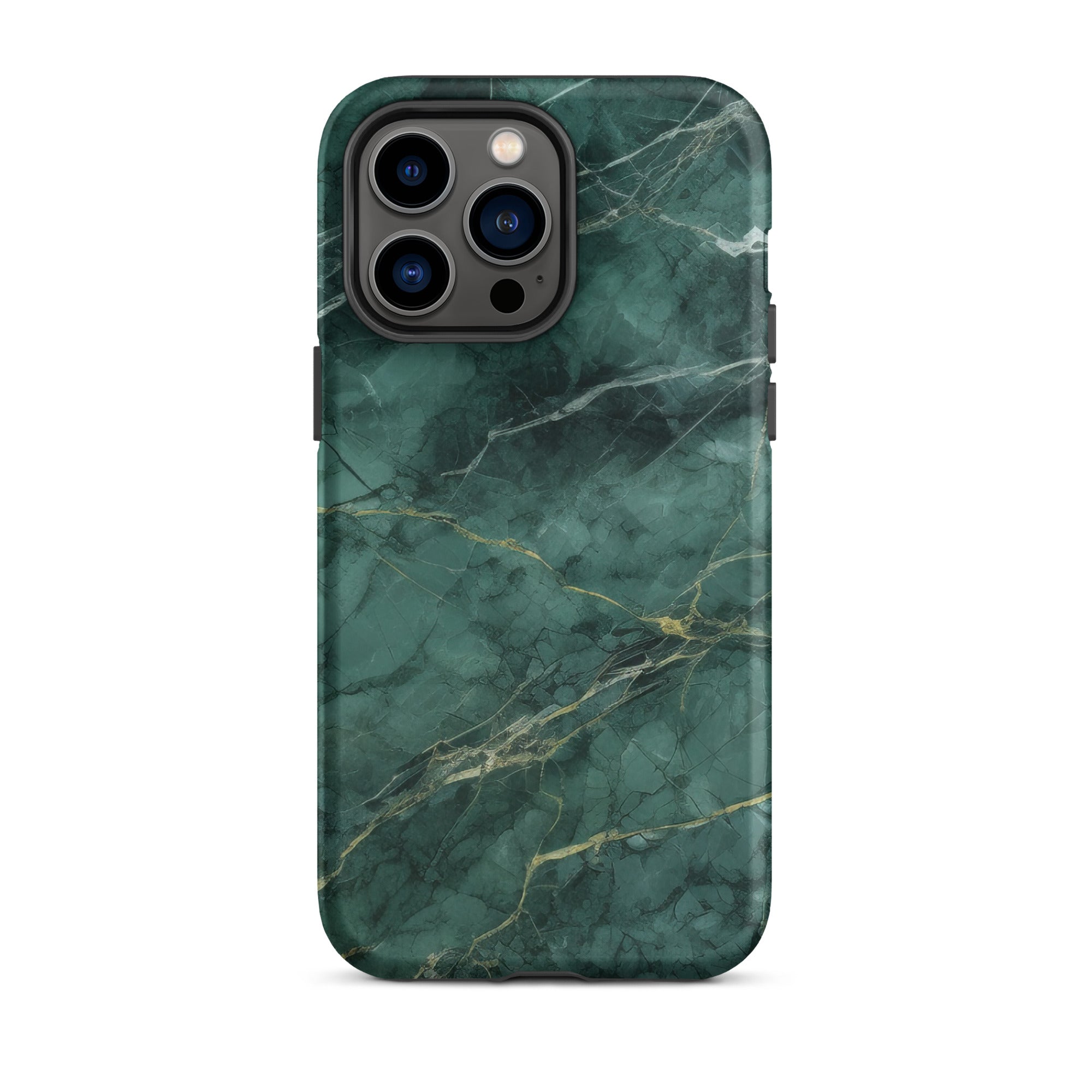 Emarld Green Granite iPhone Case by Visual Verse - Image 30