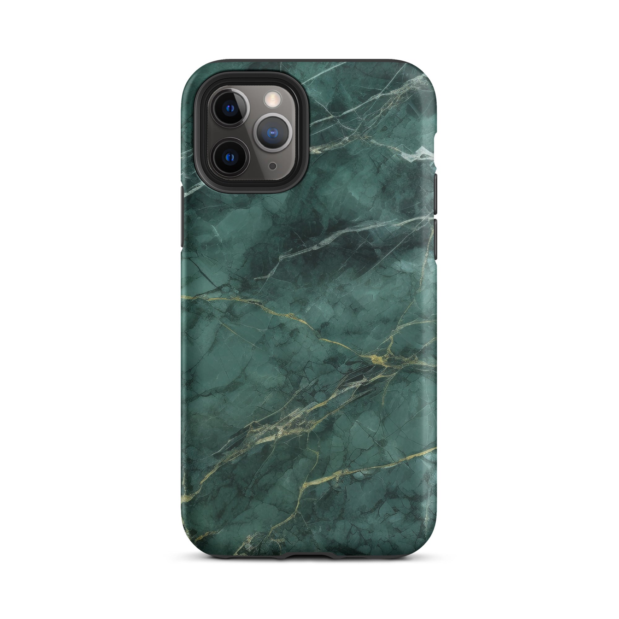 Emarld Green Granite iPhone Case by Visual Verse - Image 4