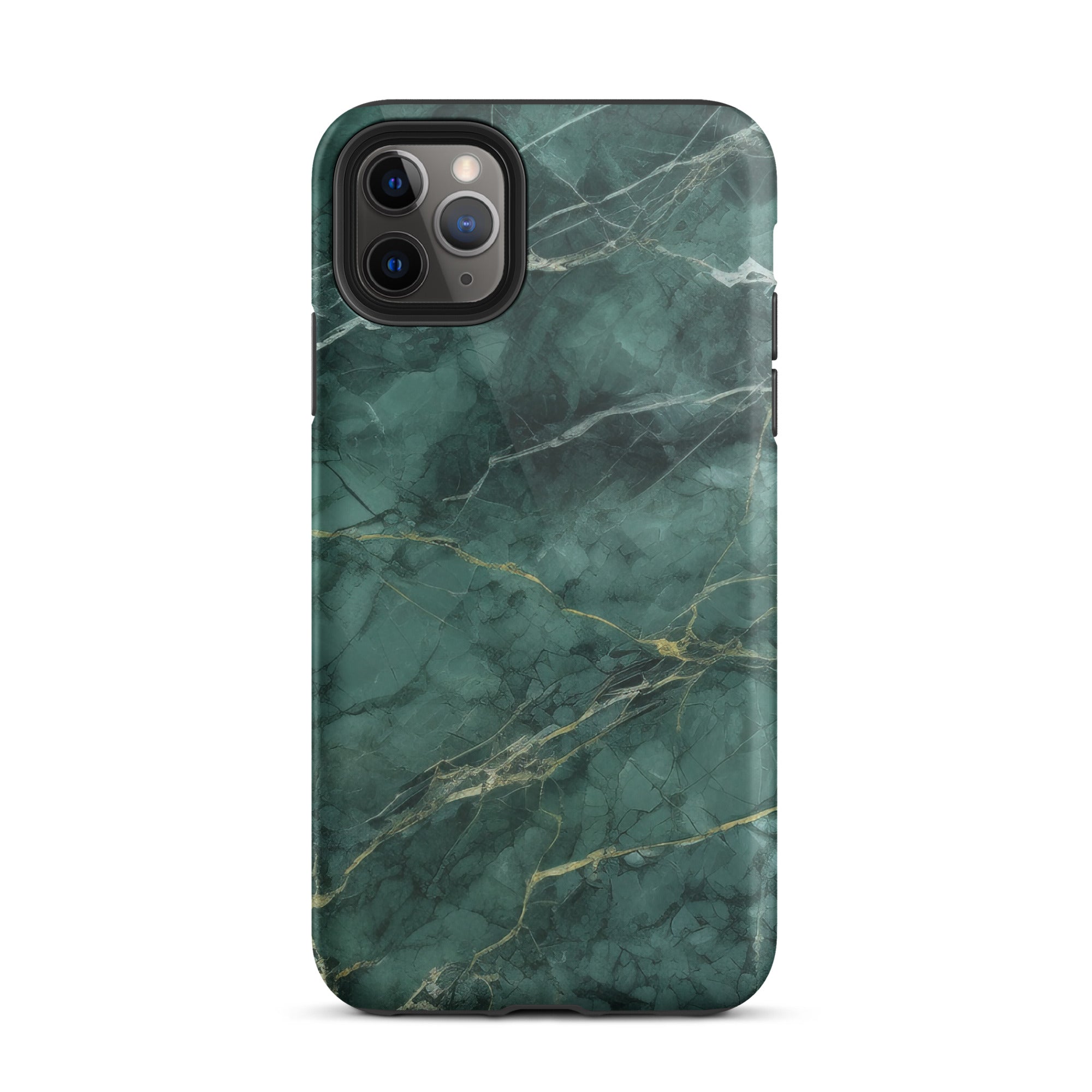 Emarld Green Granite iPhone Case by Visual Verse - Image 5