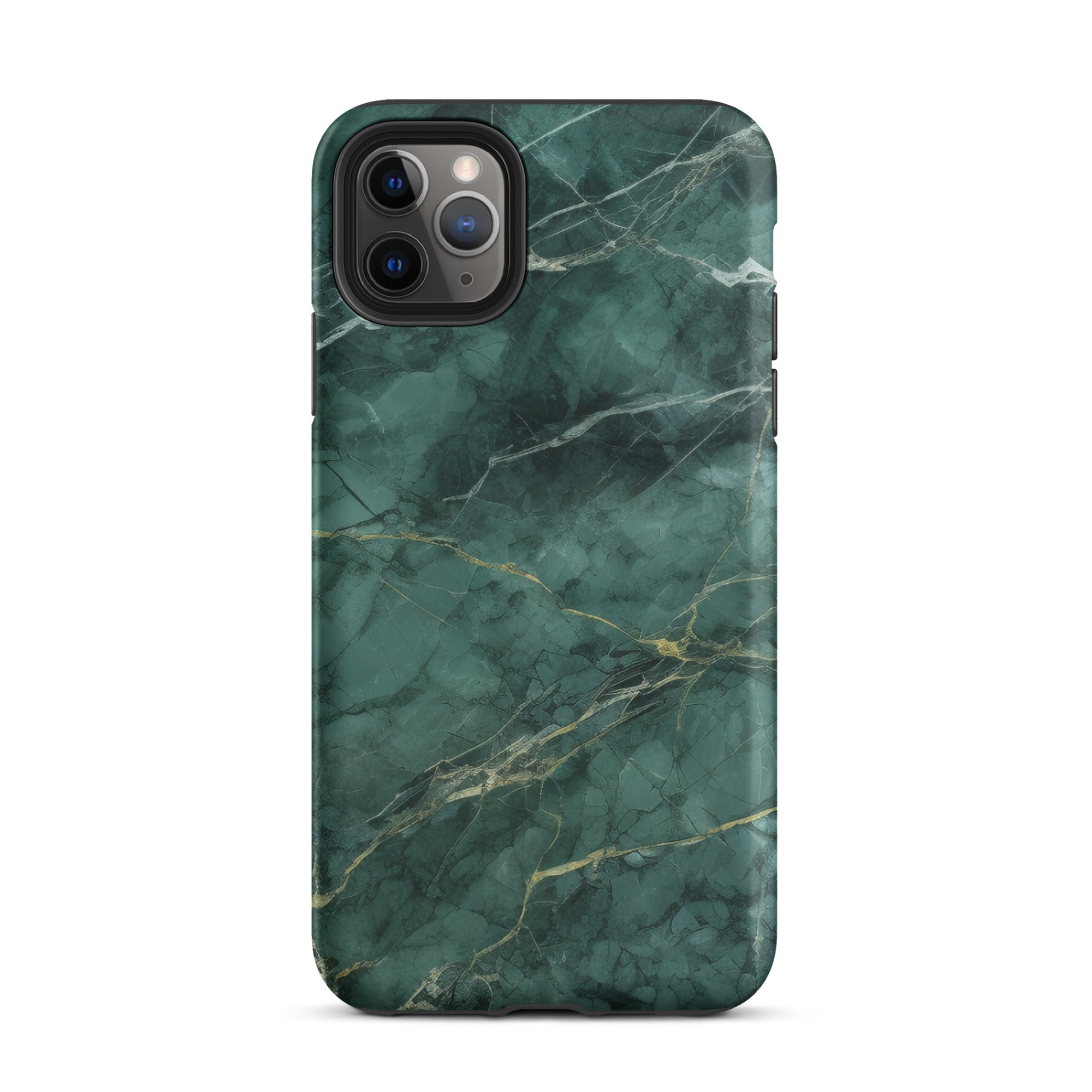 Emarld Green Granite iPhone Case by Visual Verse - Image 6