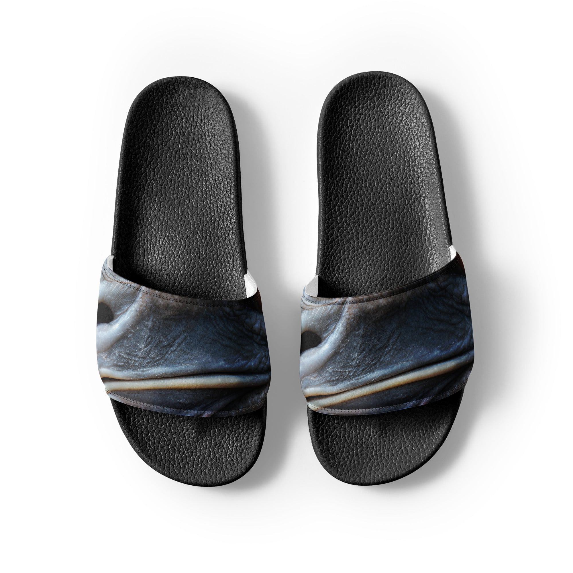 Emu Feather Men's Slides by Visual Verse - Image 2