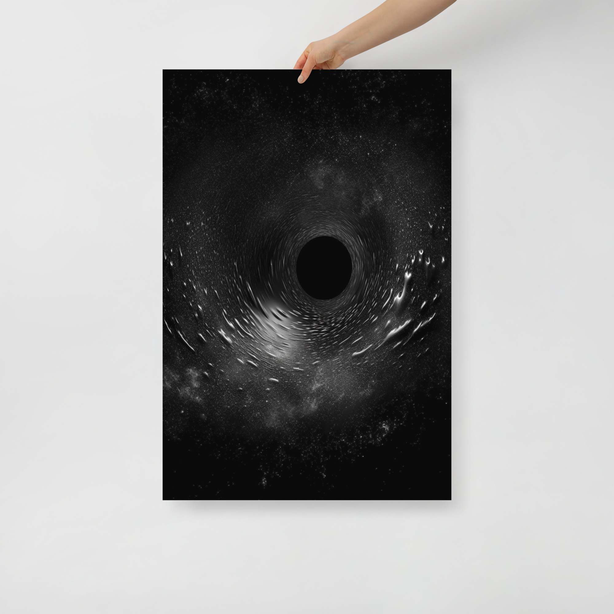 Event Horizon Odyssey Art Poster by Visual Verse - Image 1