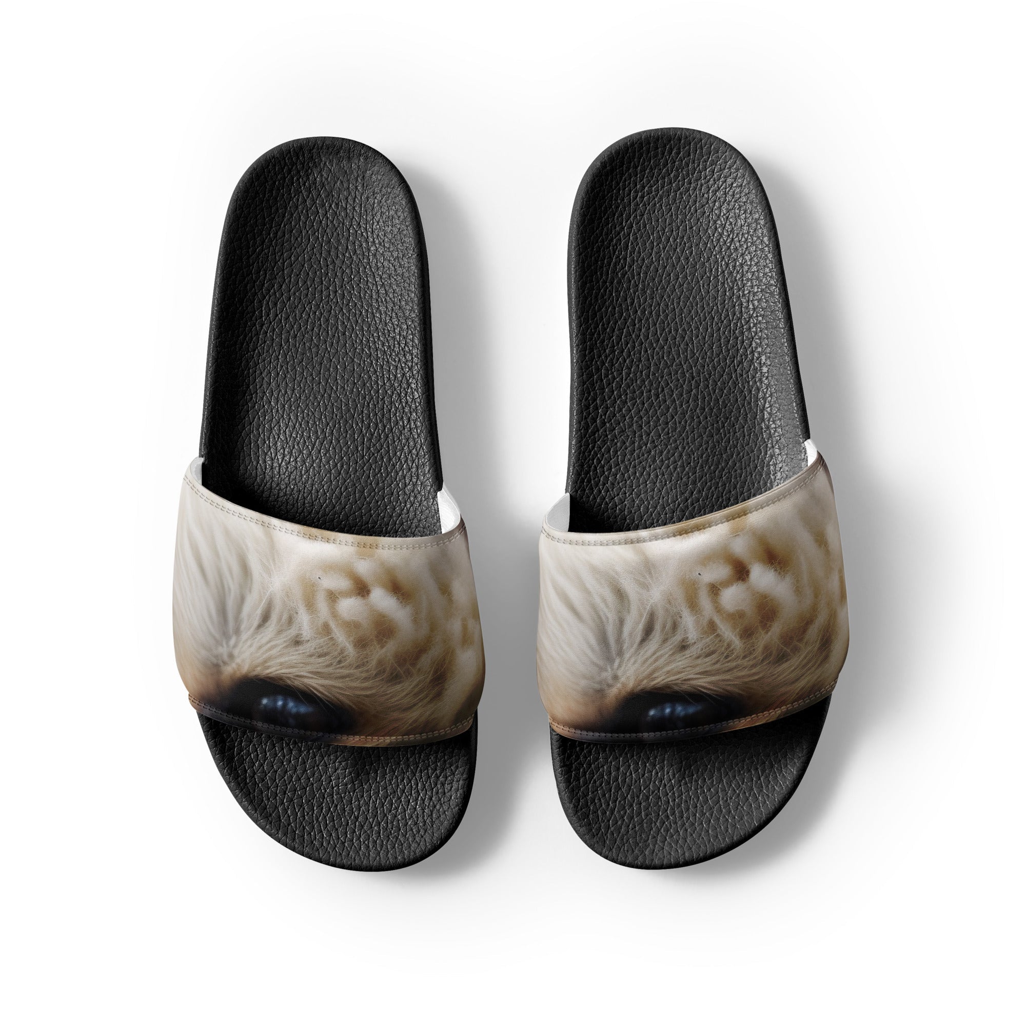 Fennec Fox Ear Men's Slides by Visual Verse - Image 2