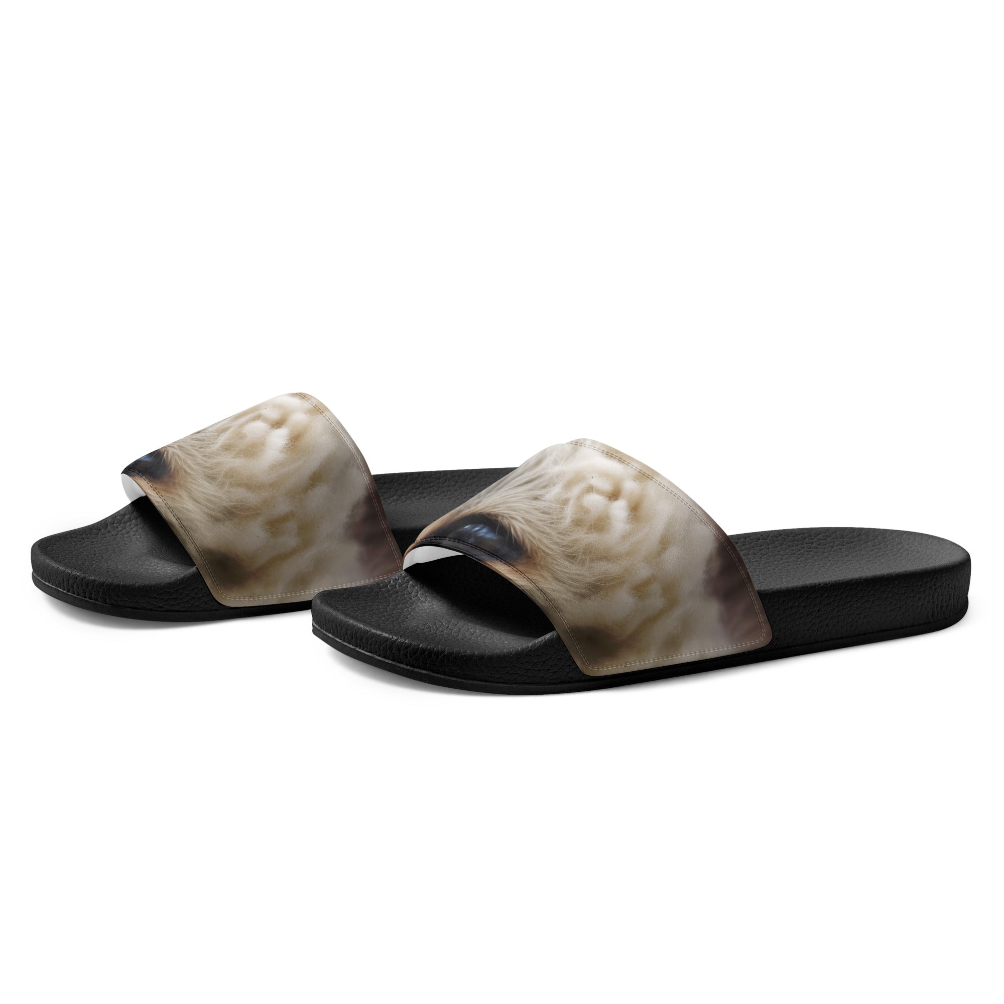 Fennec Fox Ear Men's Slides by Visual Verse - Image 3