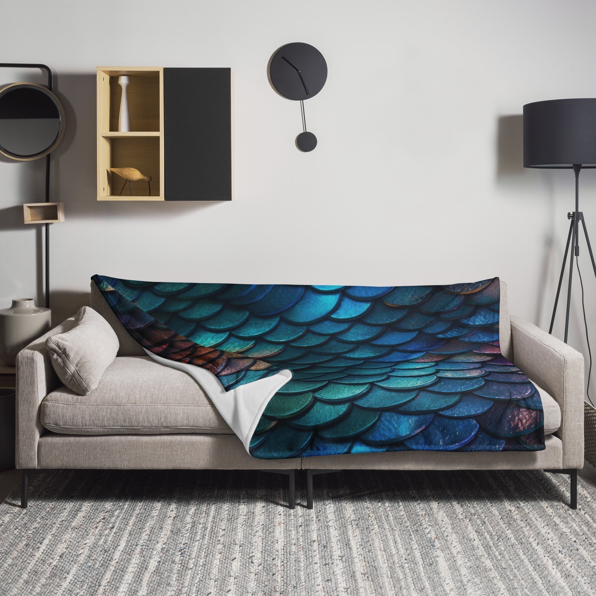 PATTERN: Fish Scale Blanket – ILoveMyBlanket