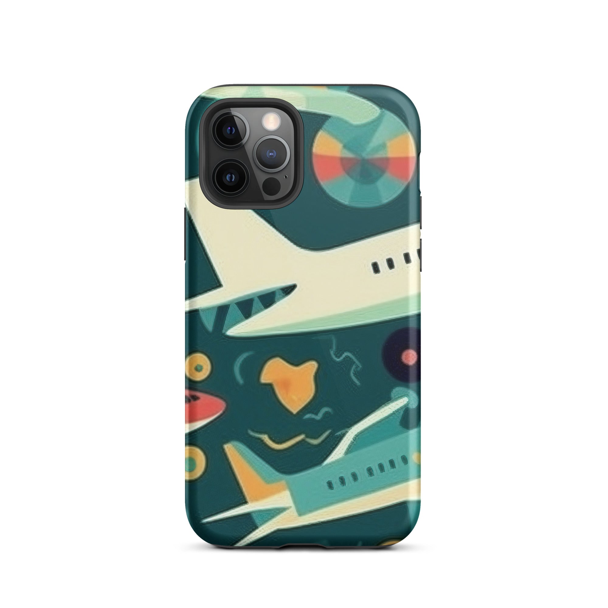 Fly High With Airplanes Print iPhone Case by Visual Verse - Image 11