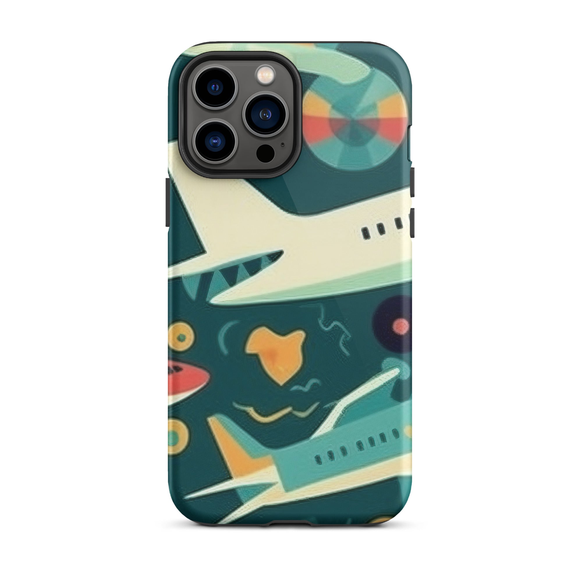 Fly High With Airplanes Print iPhone Case by Visual Verse - Image 21