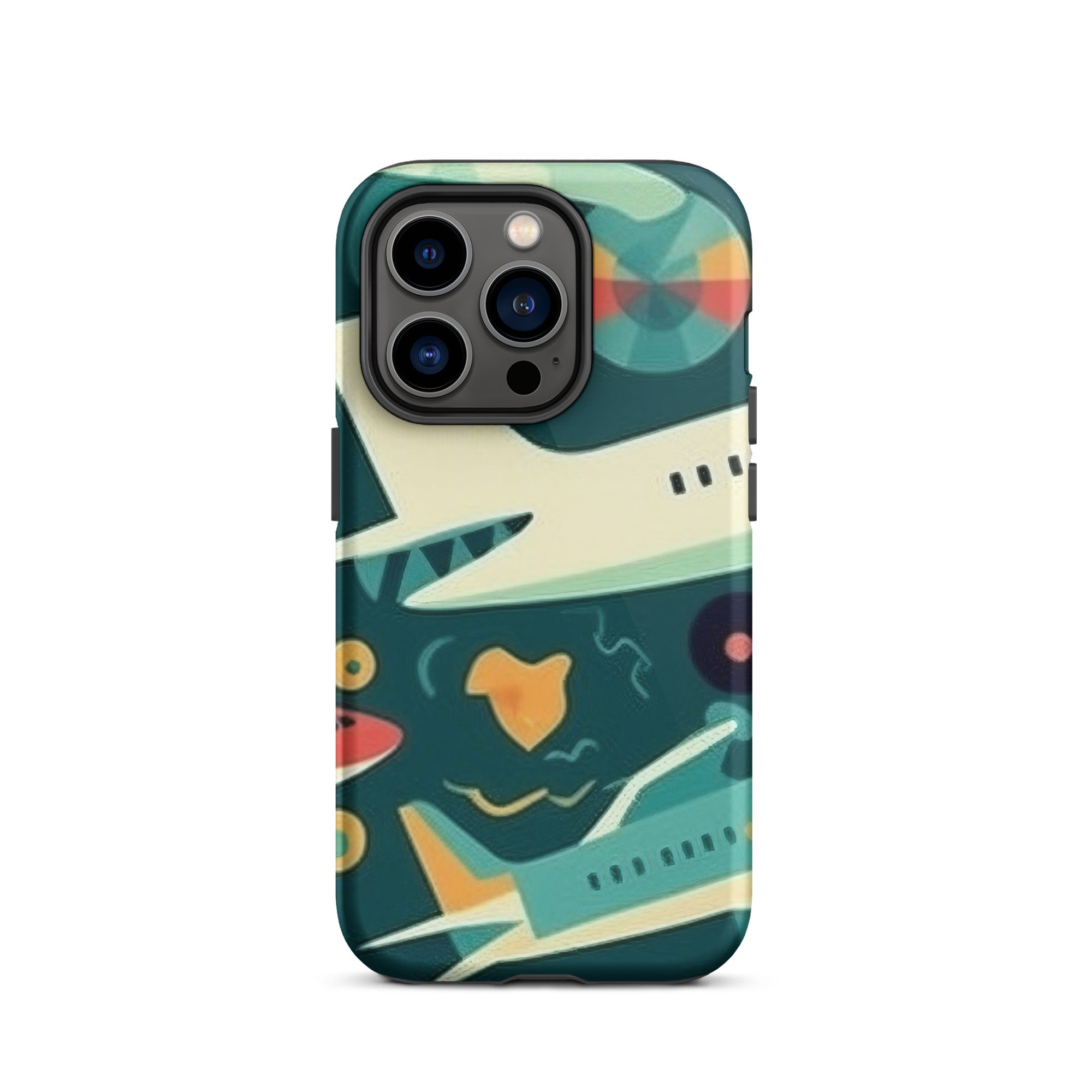 Fly High With Airplanes Print iPhone Case by Visual Verse - Image 27