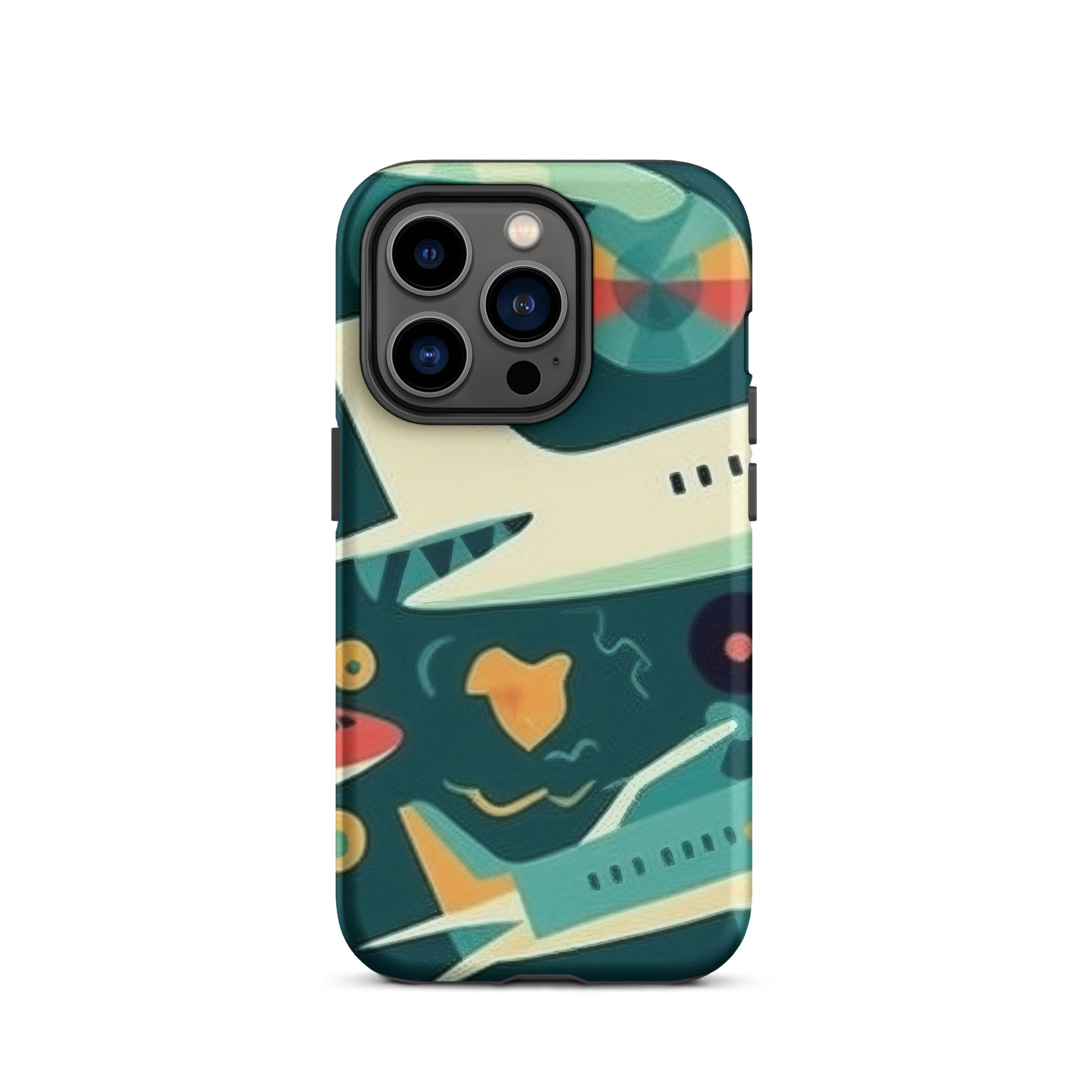 Fly High With Airplanes Print iPhone Case by Visual Verse - Image 28