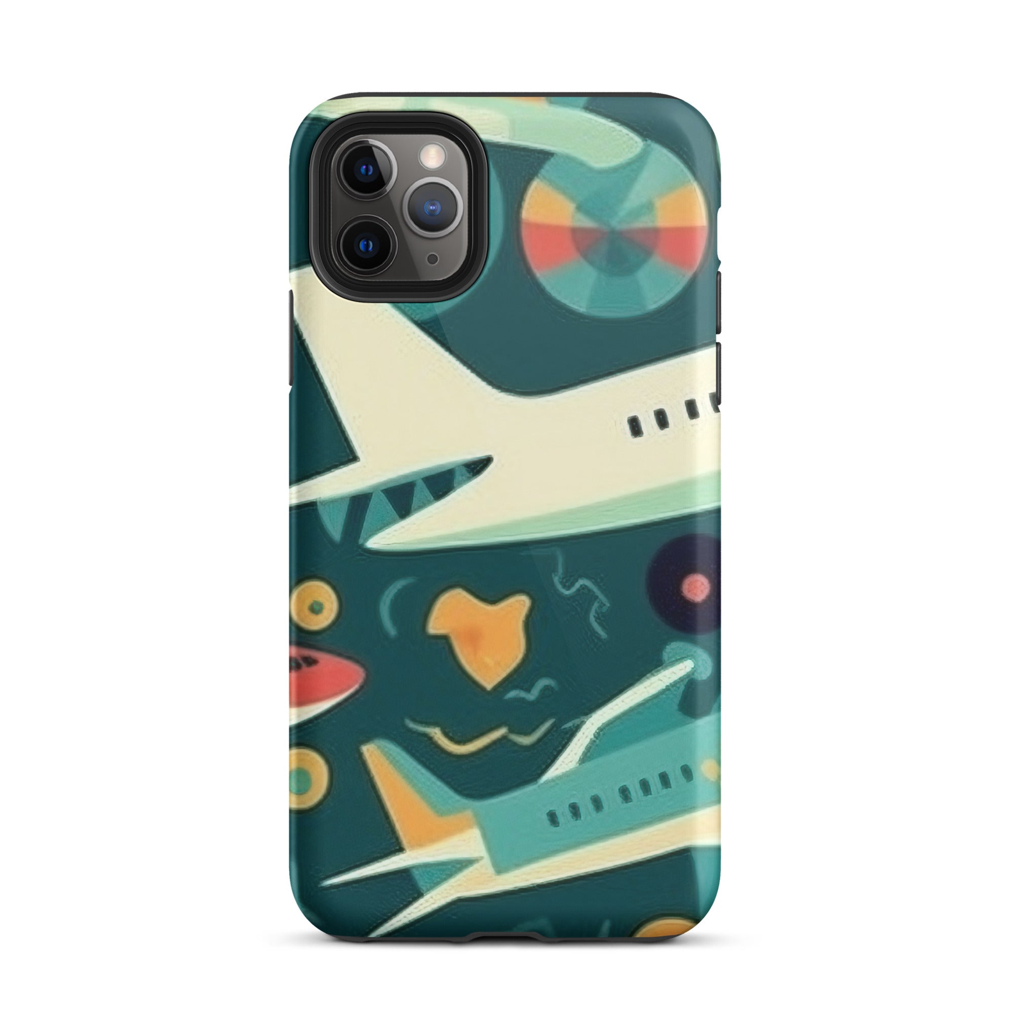 Fly High With Airplanes Print iPhone Case by Visual Verse - Image 5