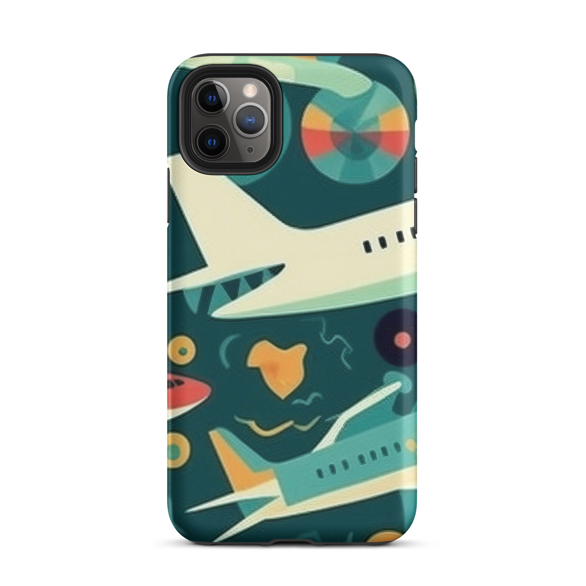 Fly High With Airplanes Print iPhone Case by Visual Verse - Image 6