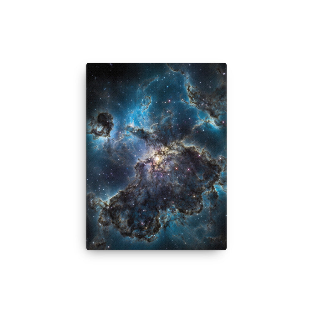 Fornax Cluster Thin Art Canvas by Visual Verse - Image 2