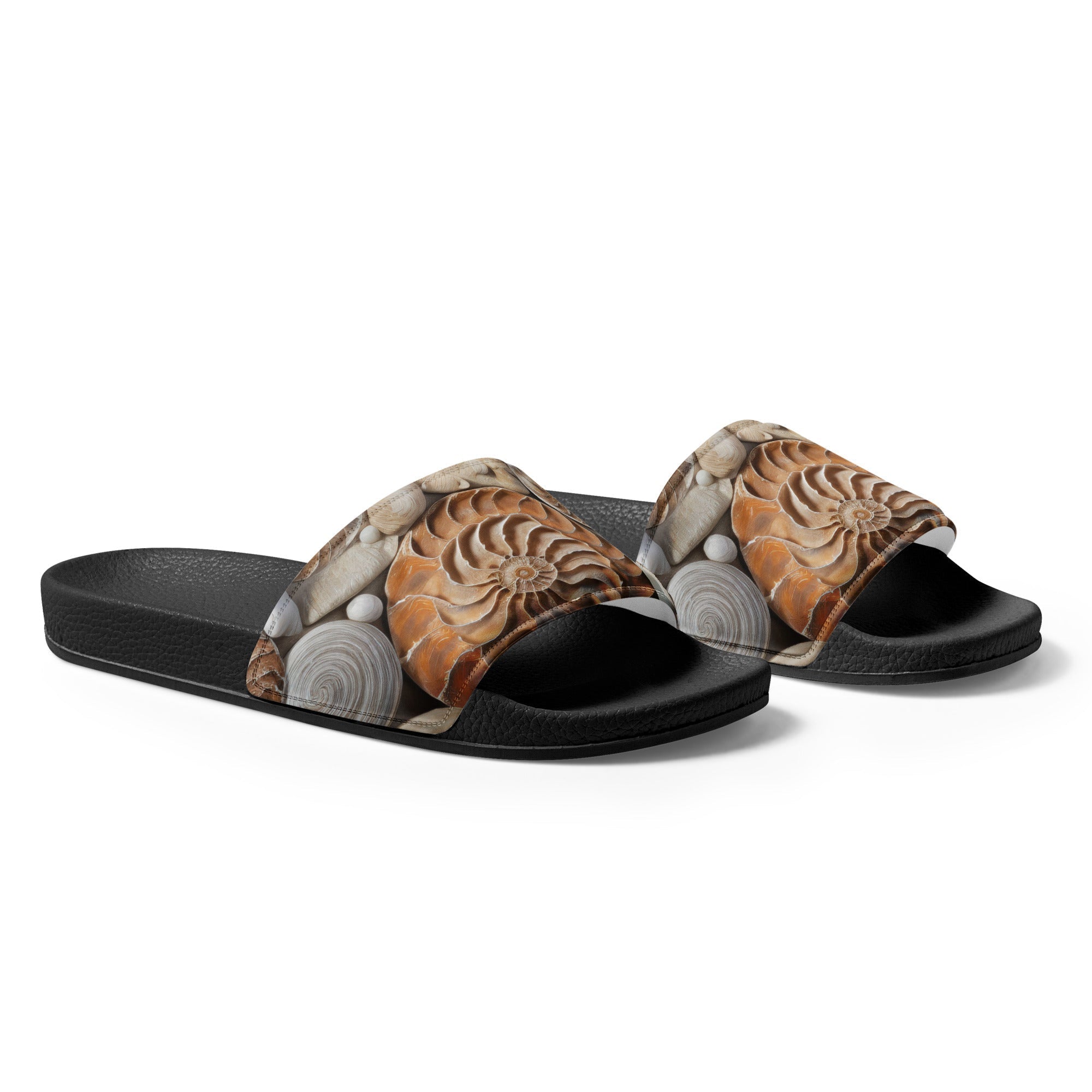 Fossil Rock Men's Slides by Visual Verse - Image 4