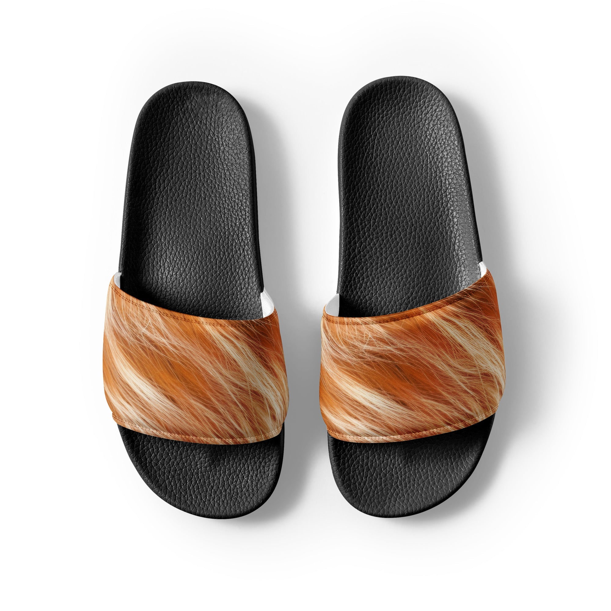 Fox Fur Men's Slides by Visual Verse - Image 2