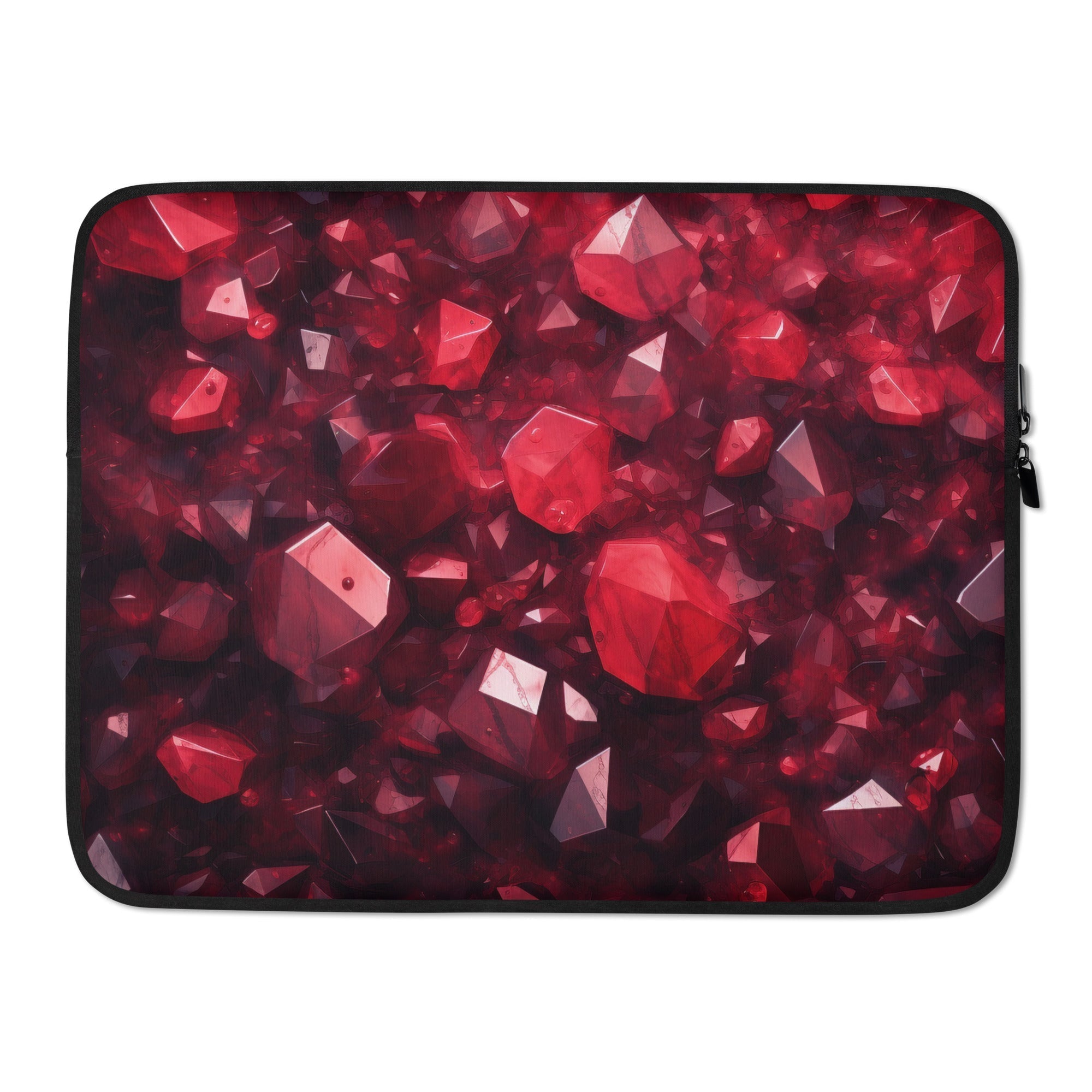 Garnet Rock Laptop Sleeve by Visual Verse - Image 1