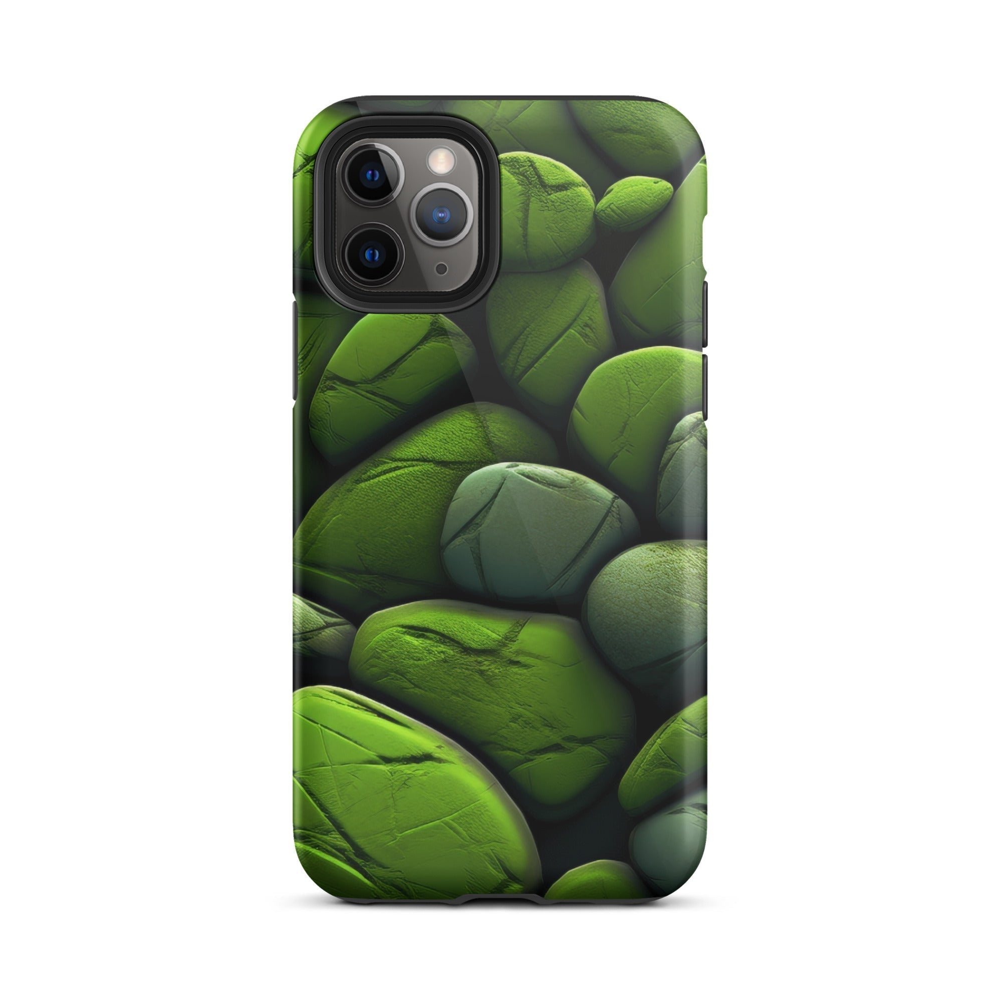 Gaspeite Rock iPhone Case by Visual Verse - Image 3