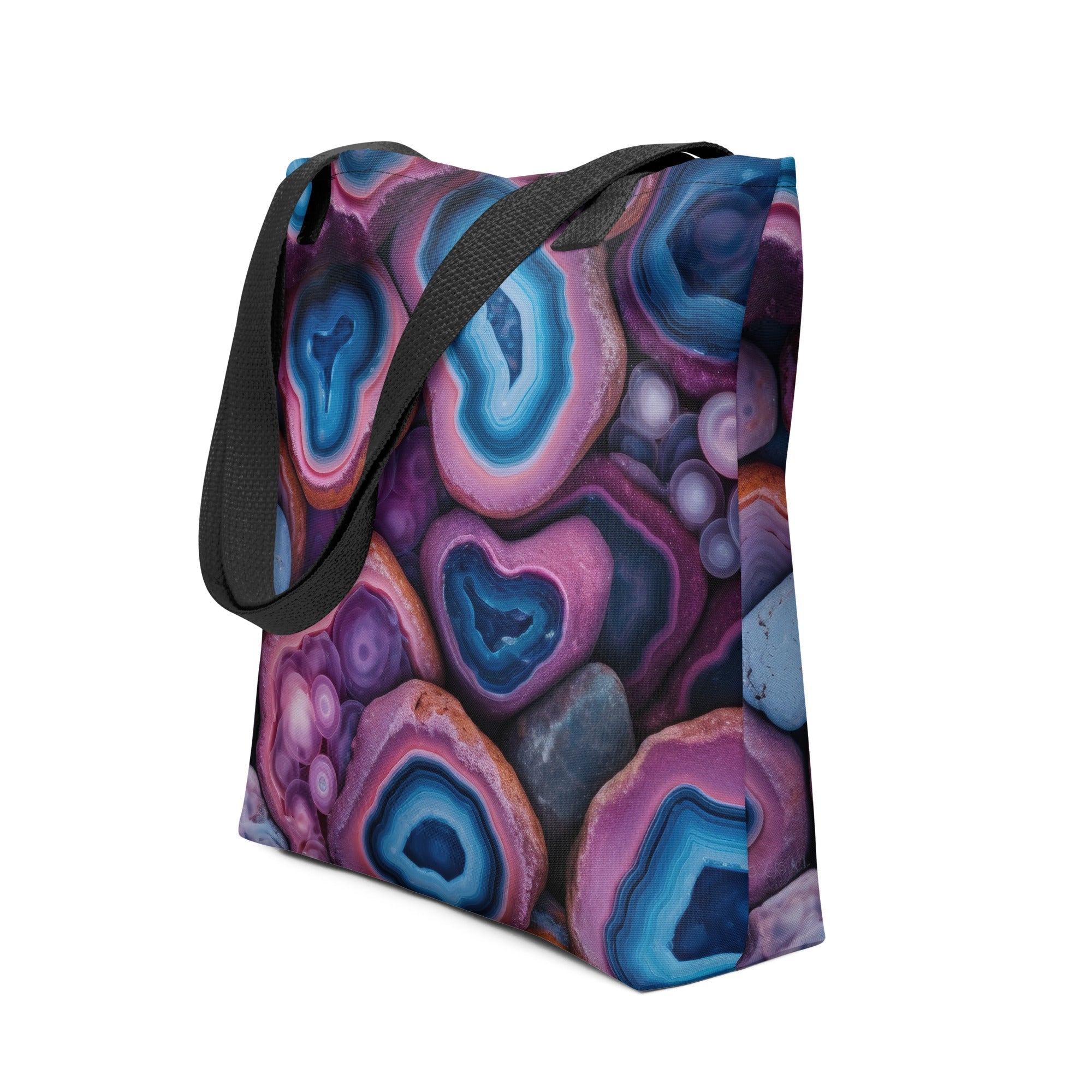 Geode Rock Tote Bag by Visual Verse - Image 1