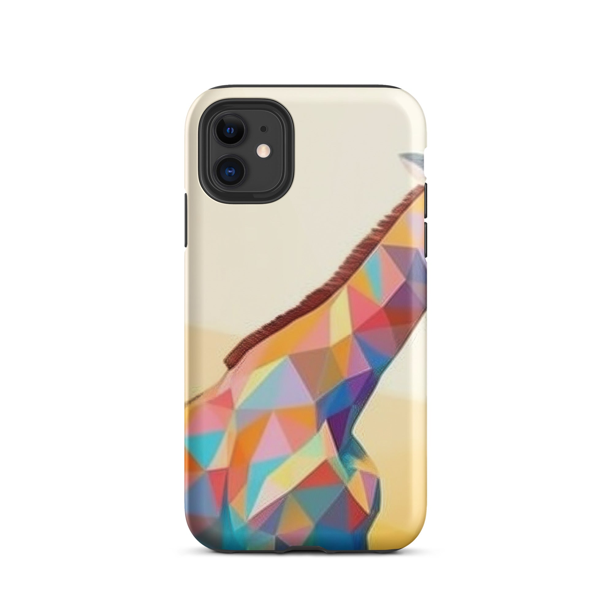 Geometric Neck iPhone Case by Visual Verse - Image 1