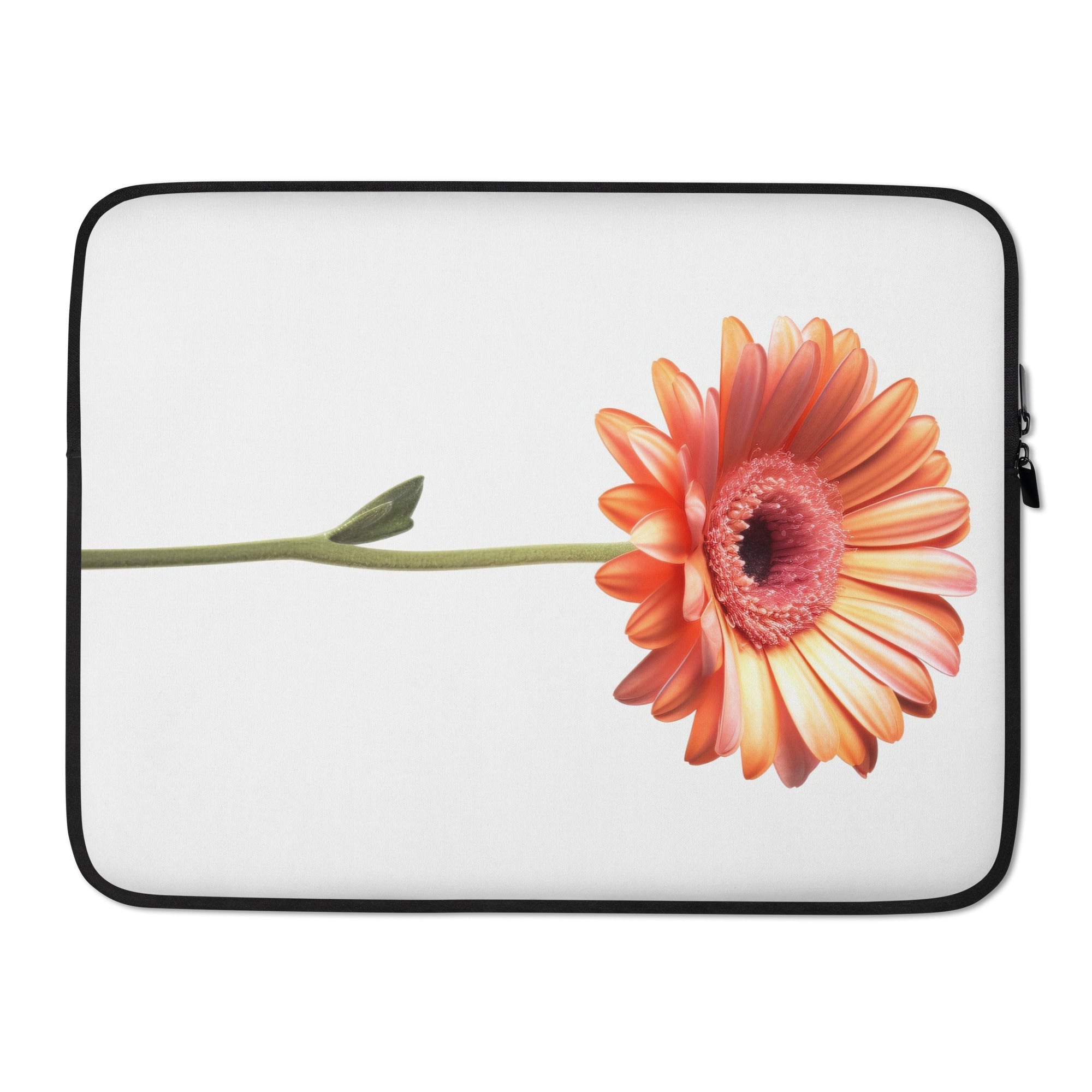 Gerbera Daisy Flower Laptop Sleeve by Visual Verse - Image 1