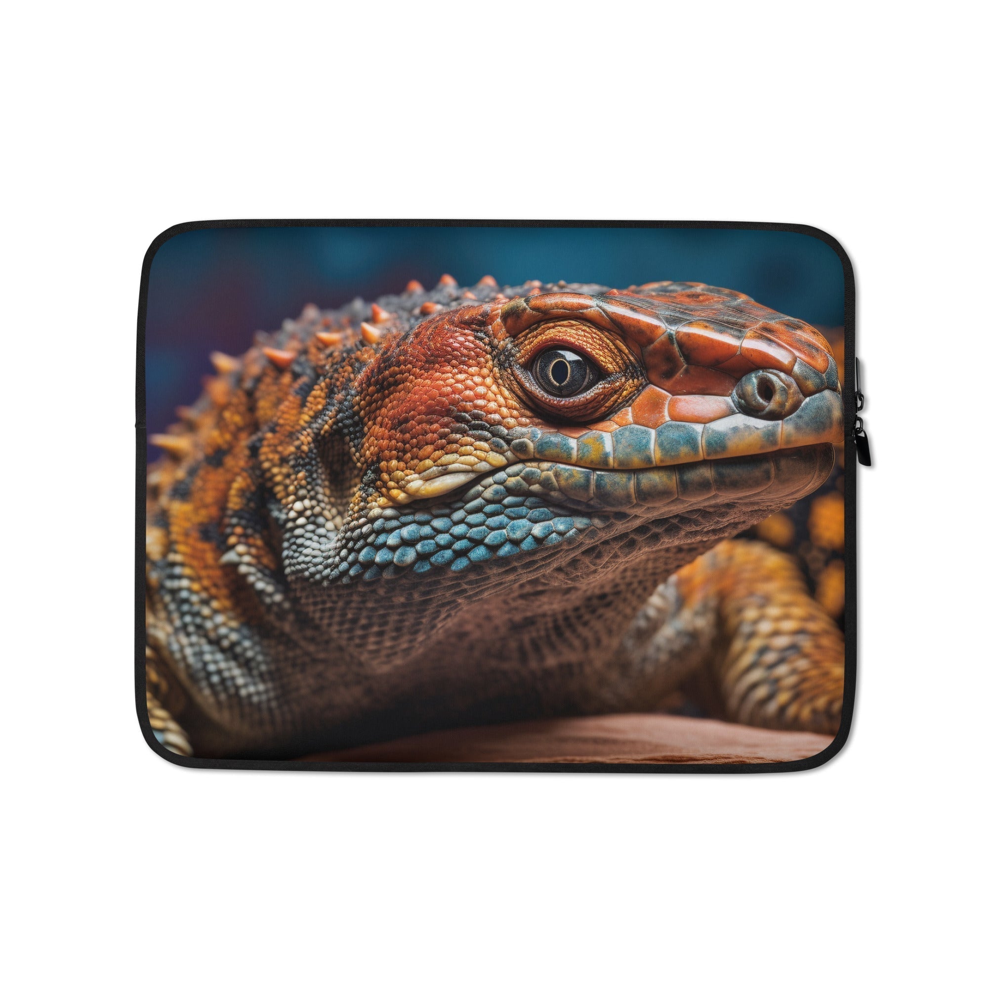 Gila Monster Textured Laptop Sleeve by Visual Verse - Image 2