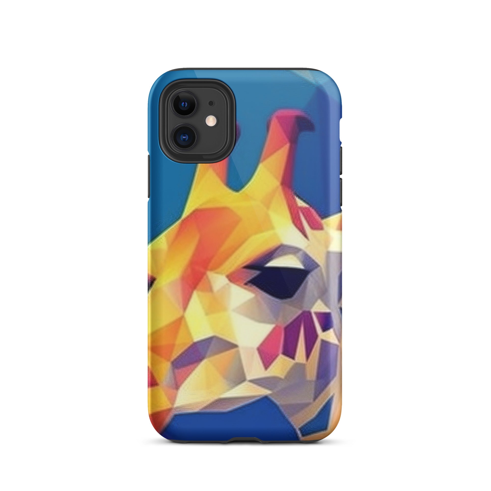 Giraffe Friend iPhone Case by Visual Verse - Image 1