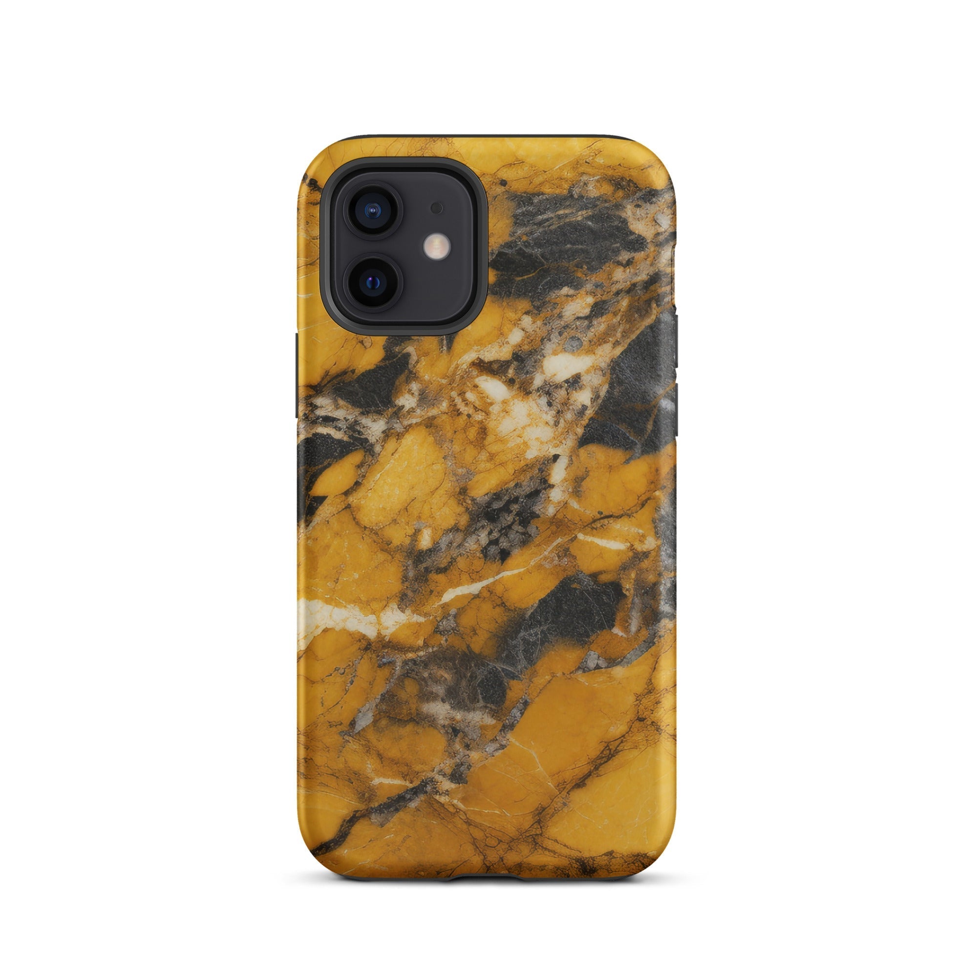 Gold Black Granite iPhone Case by Visual Verse - Image 10