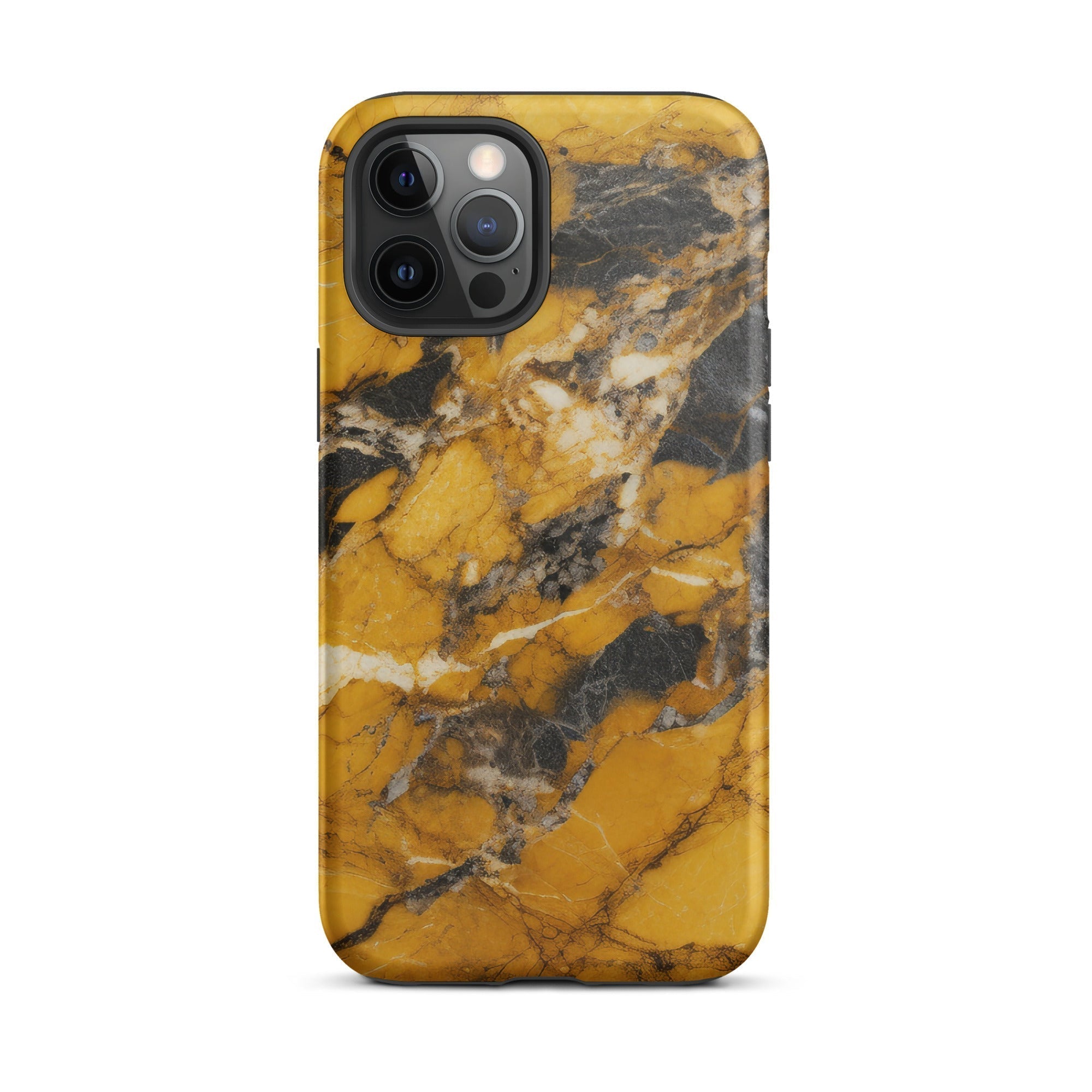 Gold Black Granite iPhone Case by Visual Verse - Image 13