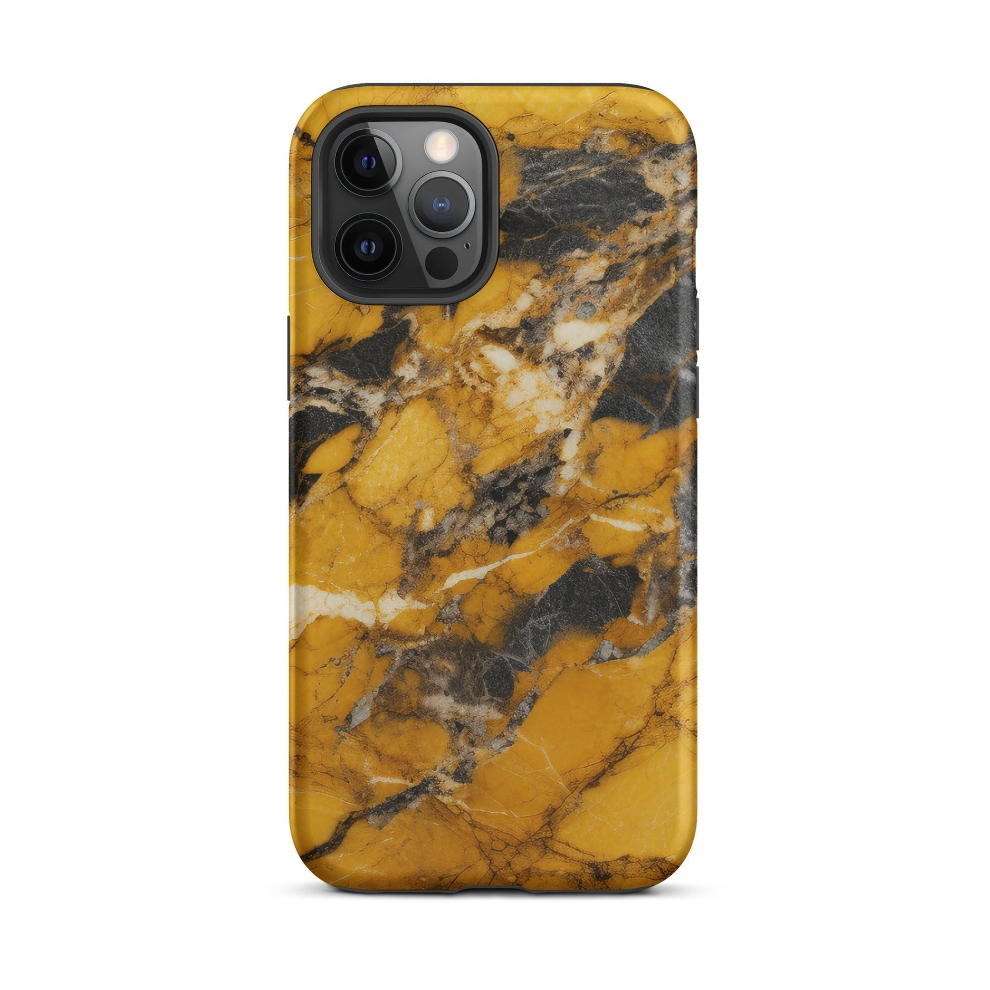 Gold Black Granite iPhone Case by Visual Verse - Image 14