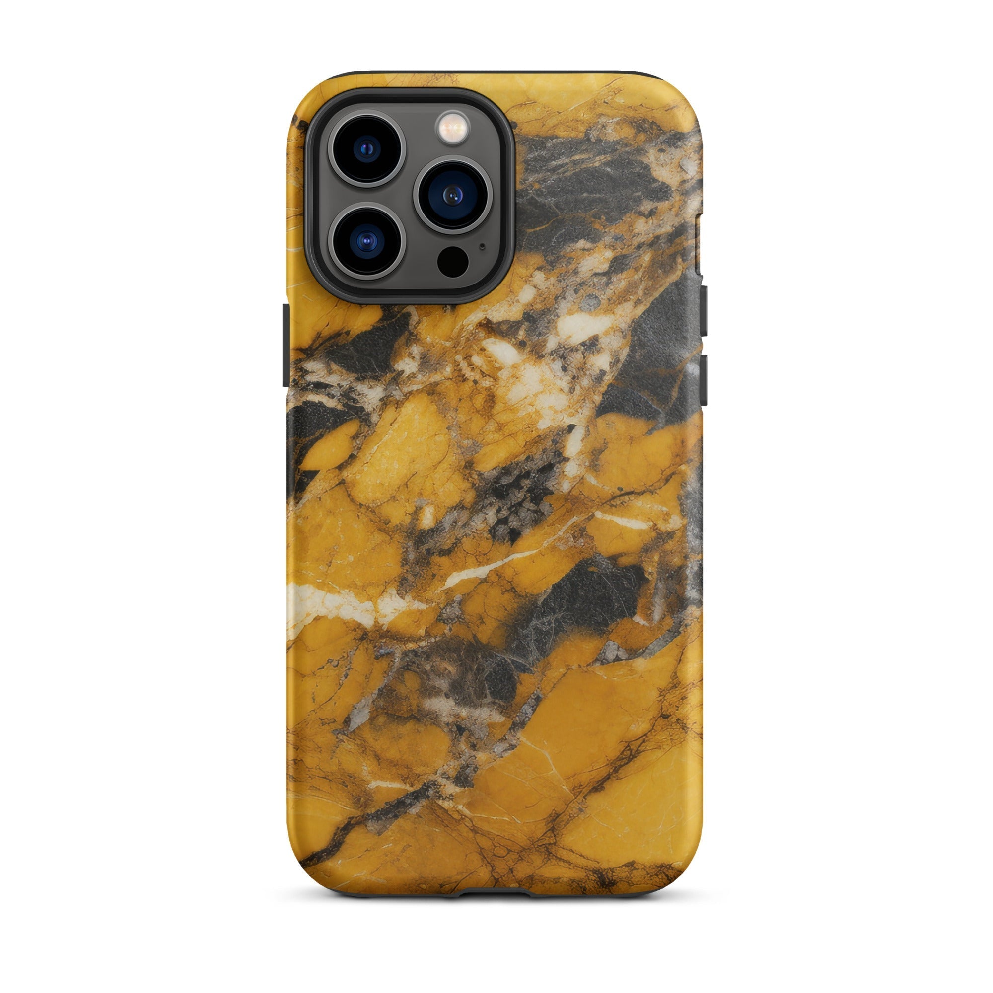 Gold Black Granite iPhone Case by Visual Verse - Image 21