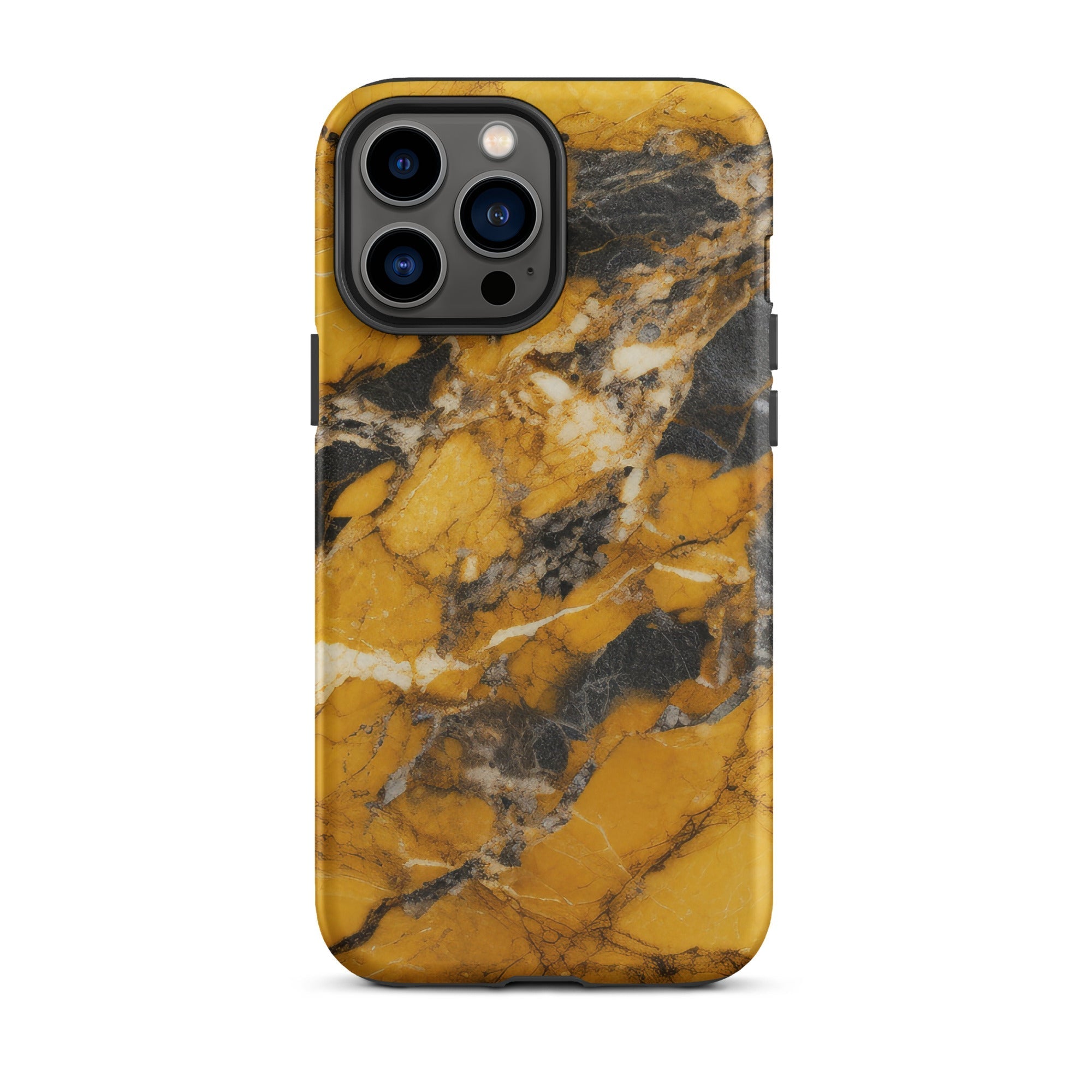 Gold Black Granite iPhone Case by Visual Verse - Image 22