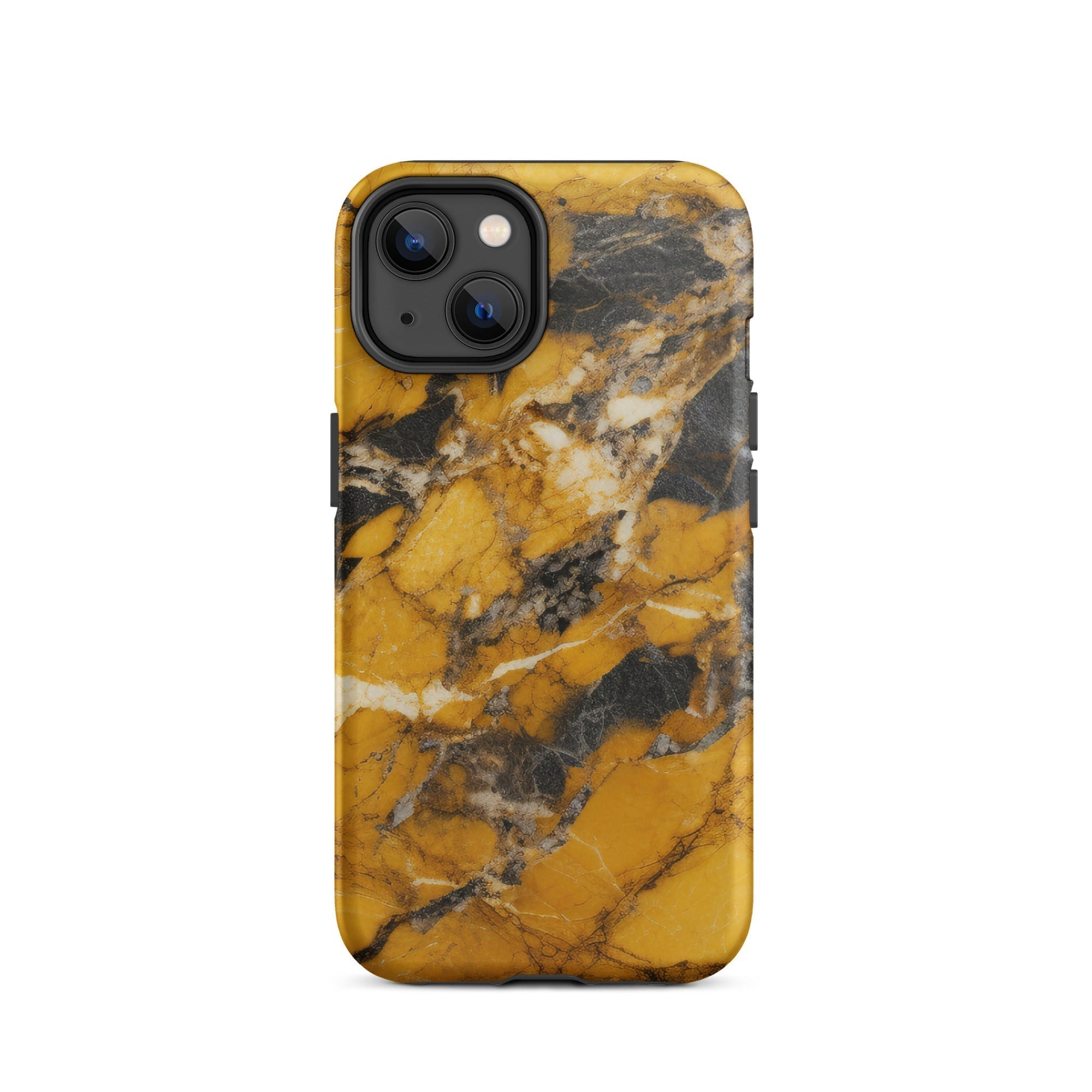 Gold Black Granite iPhone Case by Visual Verse - Image 23