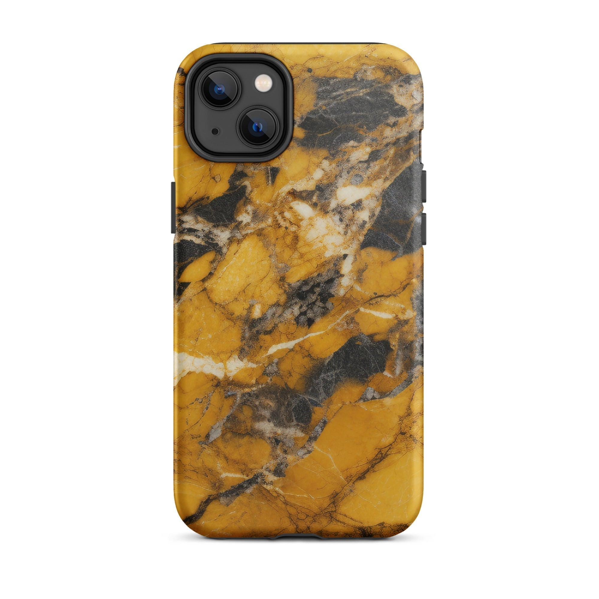 Gold Black Granite iPhone Case by Visual Verse - Image 25