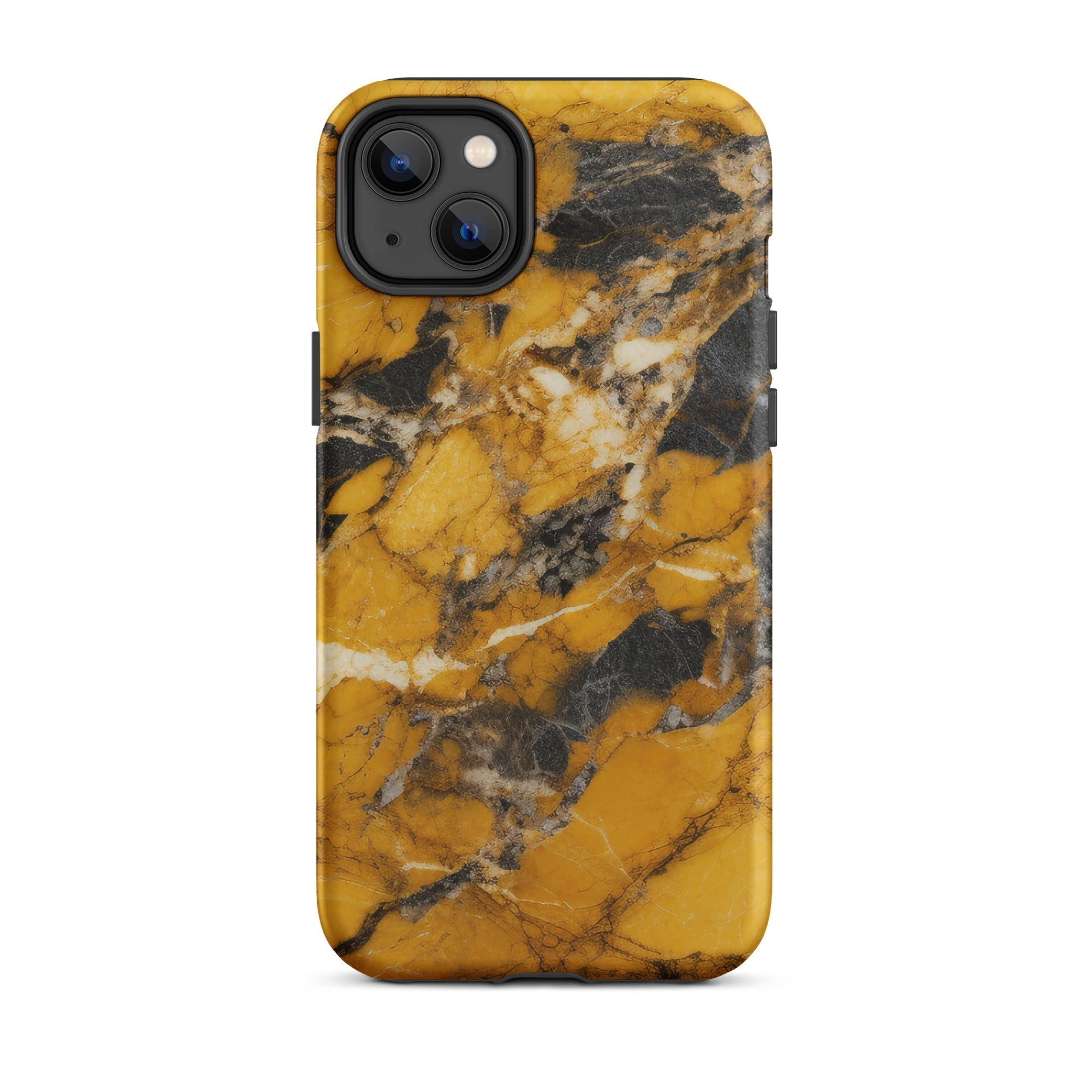 Gold Black Granite iPhone Case by Visual Verse - Image 26