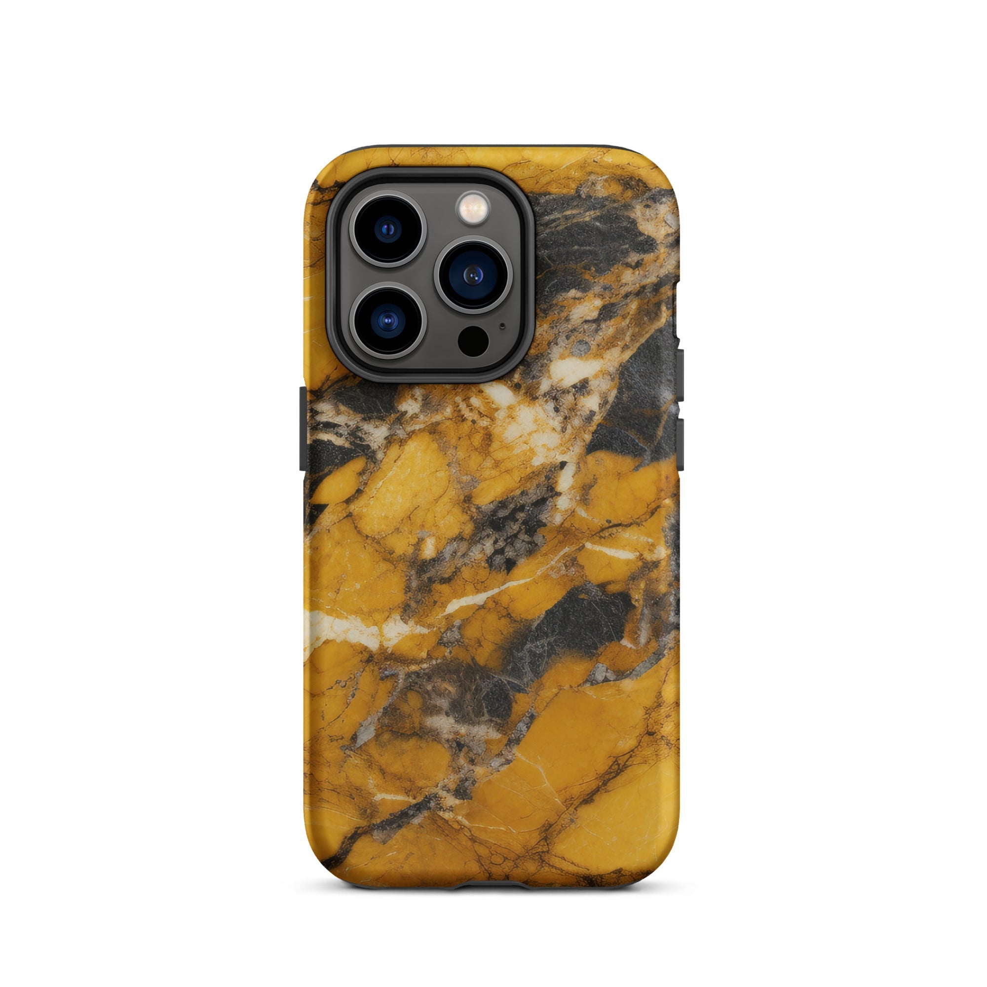 Gold Black Granite iPhone Case by Visual Verse - Image 28