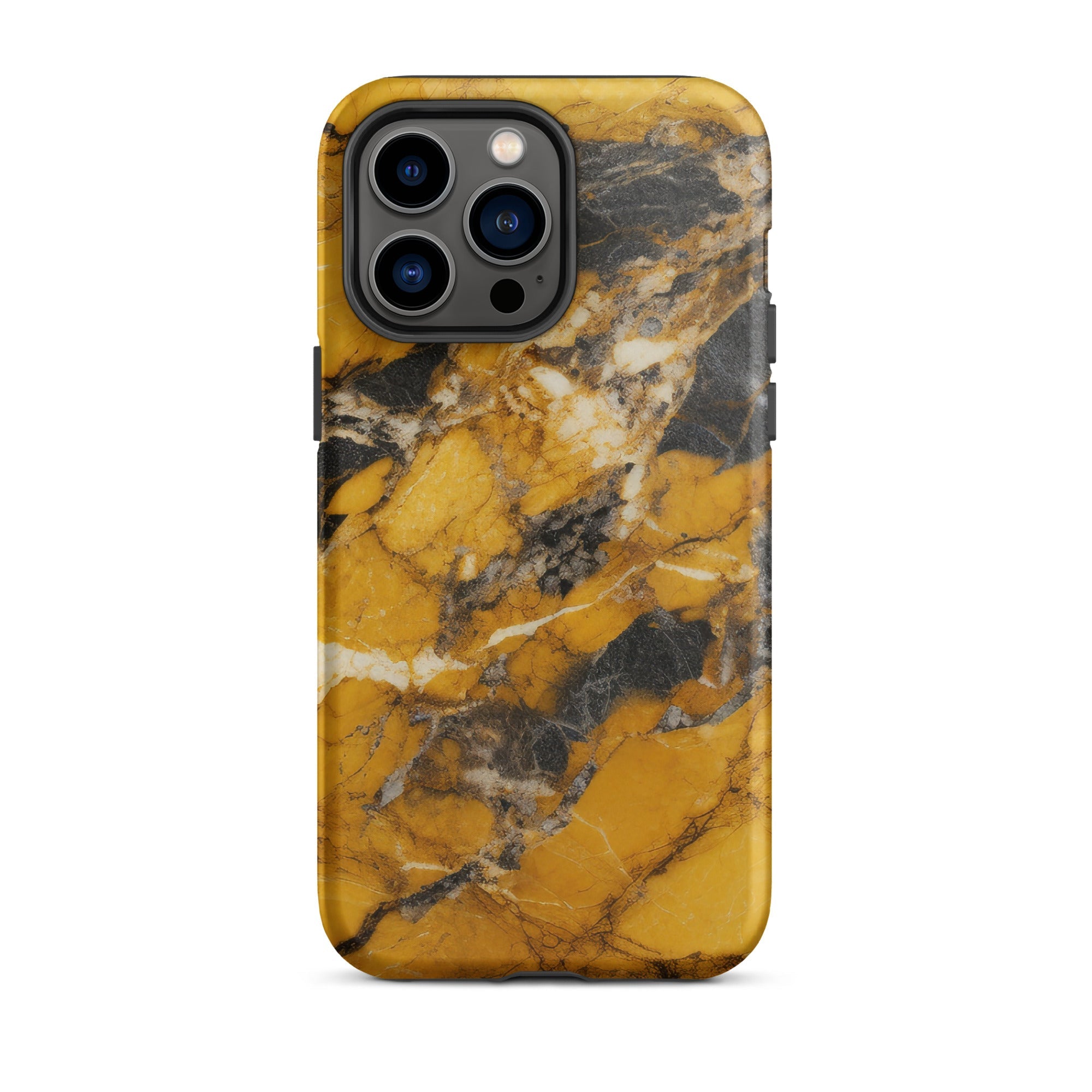 Gold Black Granite iPhone Case by Visual Verse - Image 29