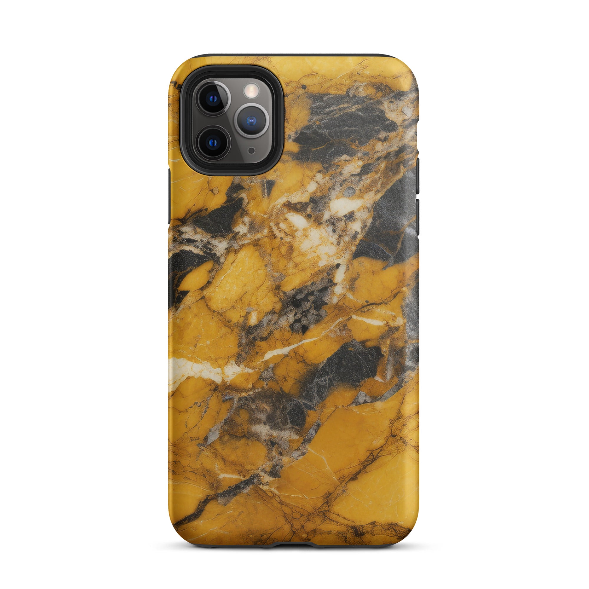 Gold Black Granite iPhone Case by Visual Verse - Image 5