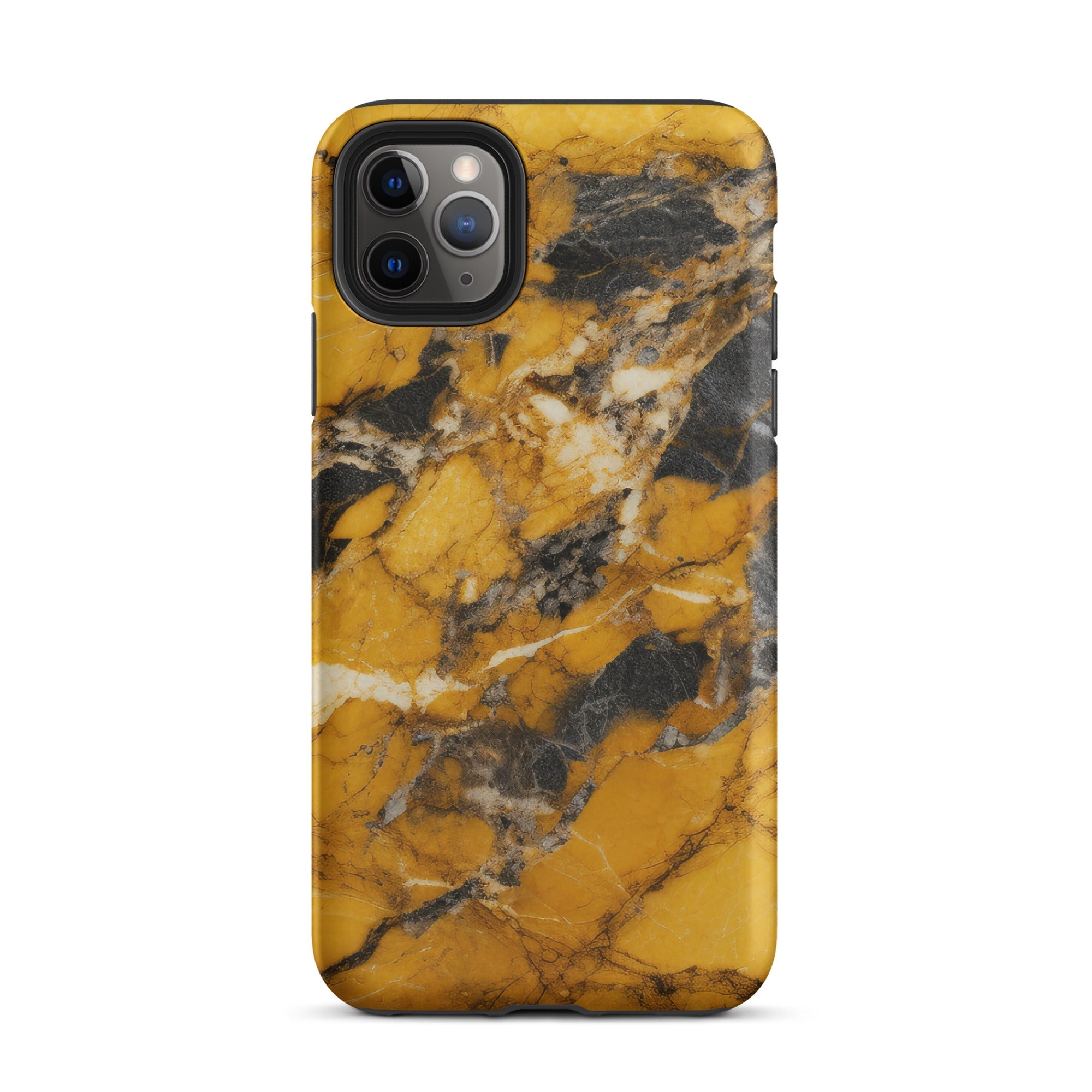 Gold Black Granite iPhone Case by Visual Verse - Image 6