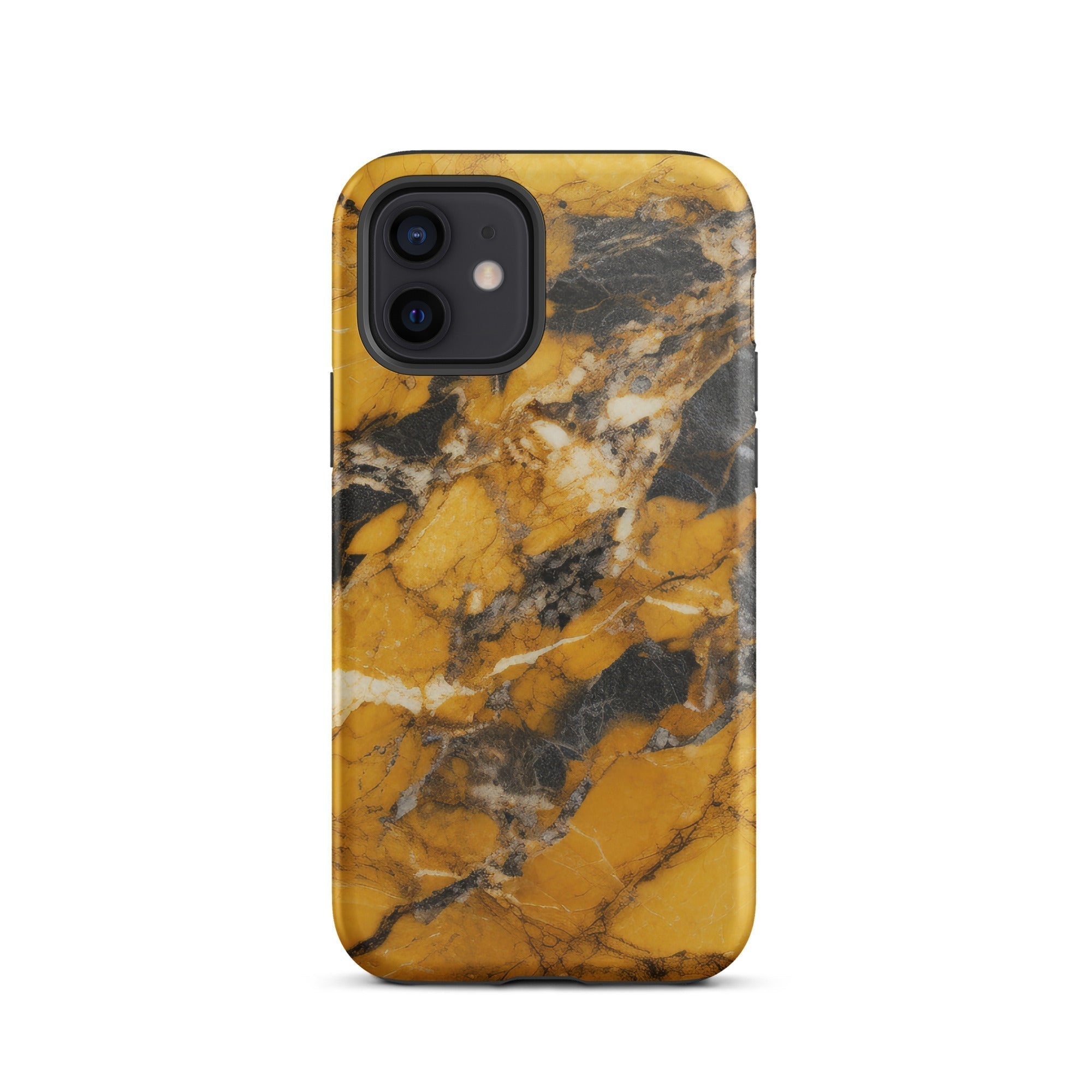 Gold Black Granite iPhone Case by Visual Verse - Image 9