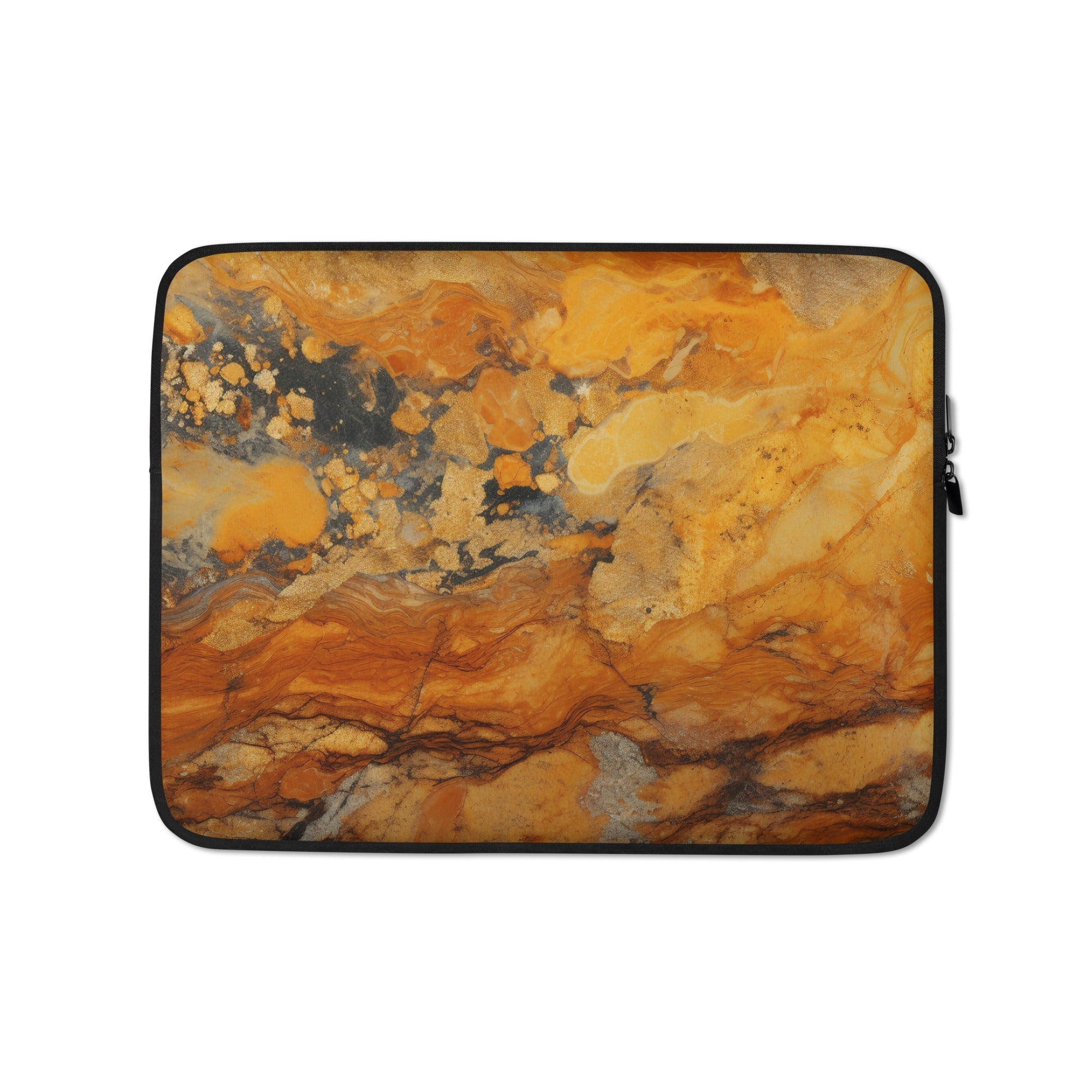 Golden Beach Laptop Sleeve by Visual Verse - Image 2