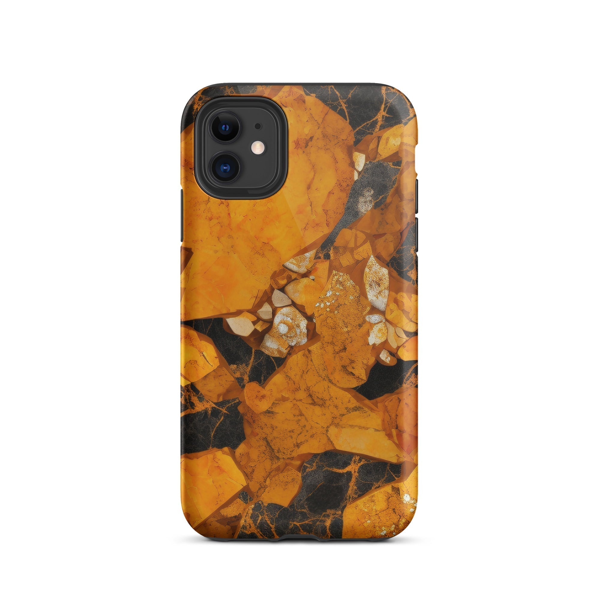 Golden Blossom iPhone Case by Visual Verse - Image 1