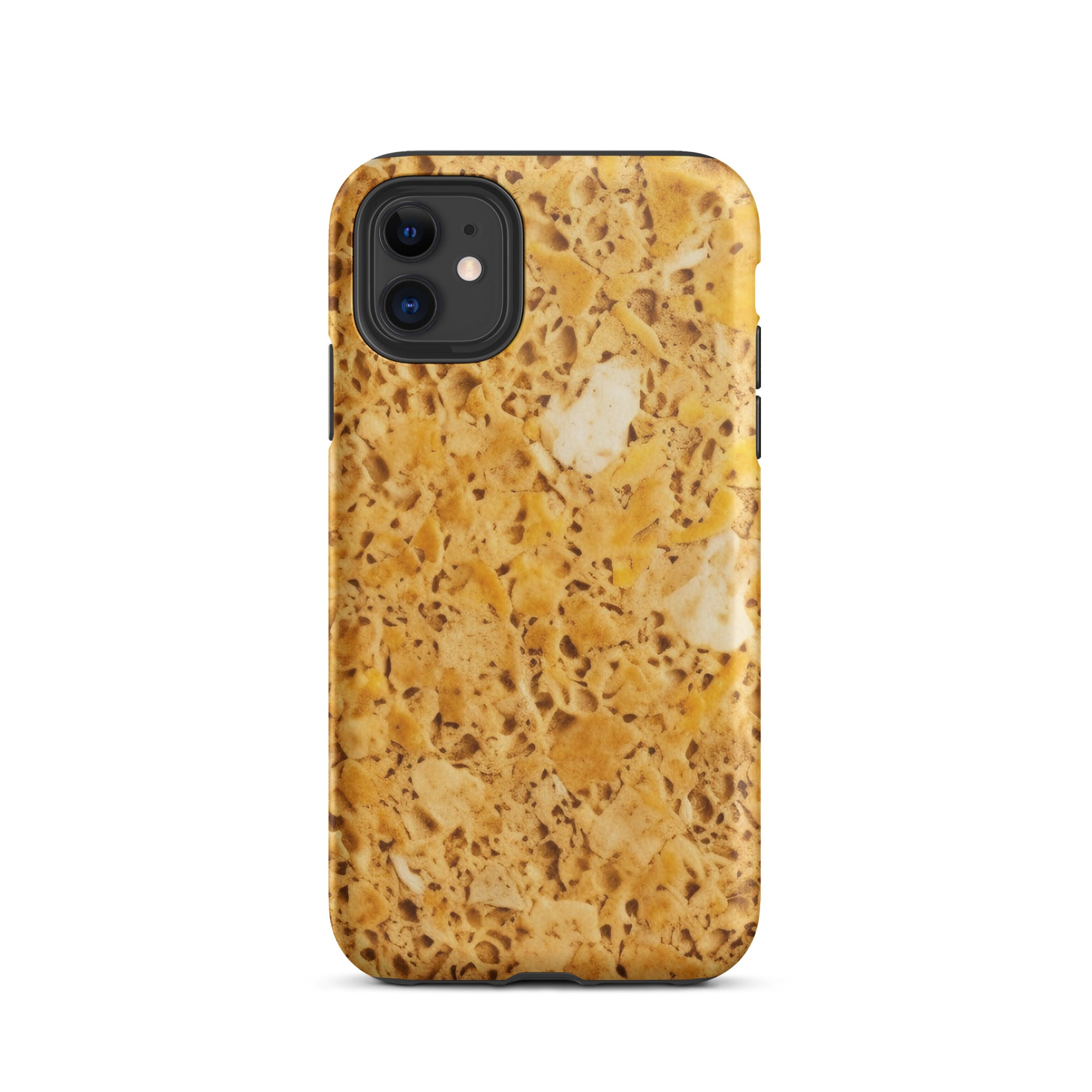 Golden Granite iPhone Case by Visual Verse - Image 1