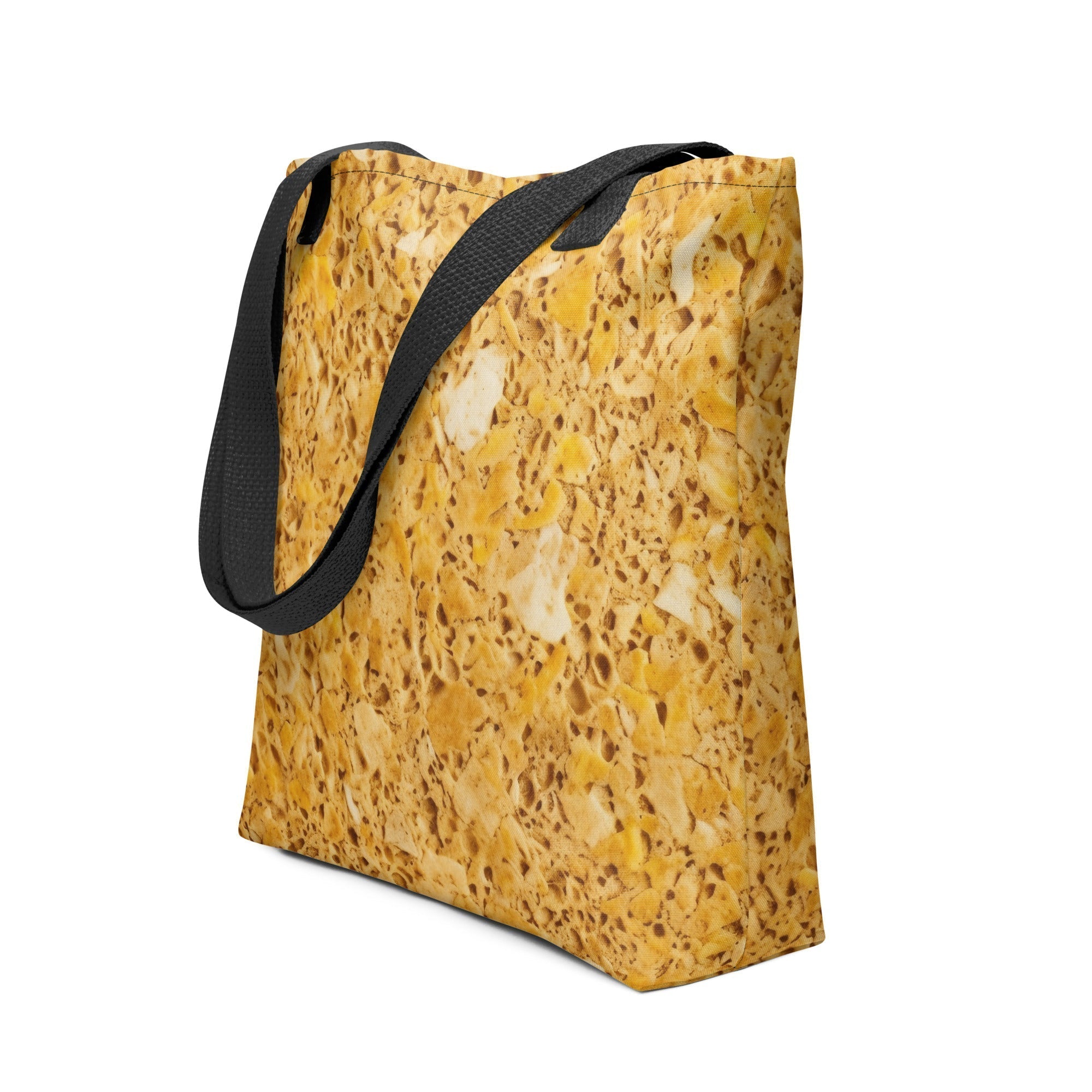 Golden Granite Tote Bag by Visual Verse - Image 1