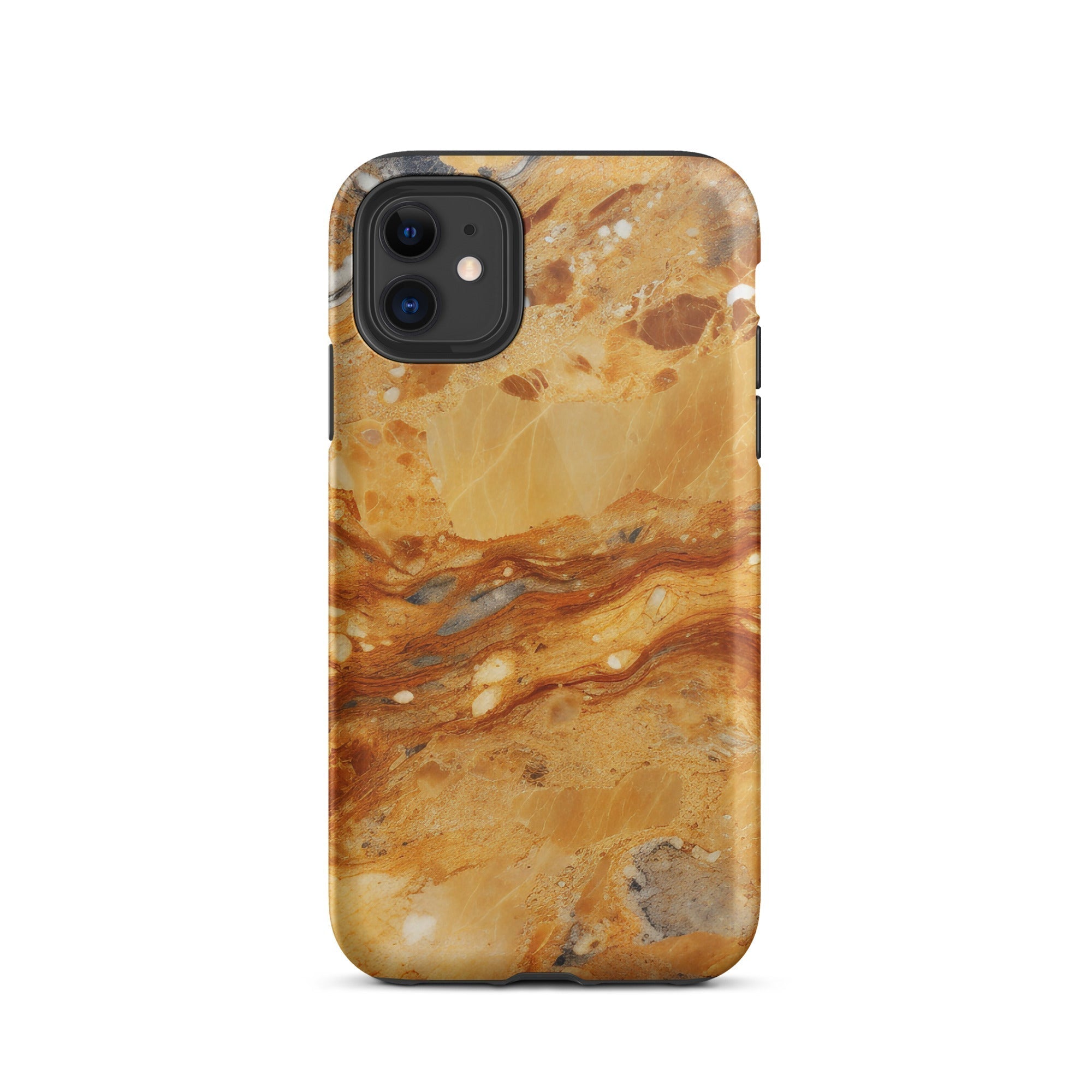 Golden Kashmir iPhone Case by Visual Verse - Image 1